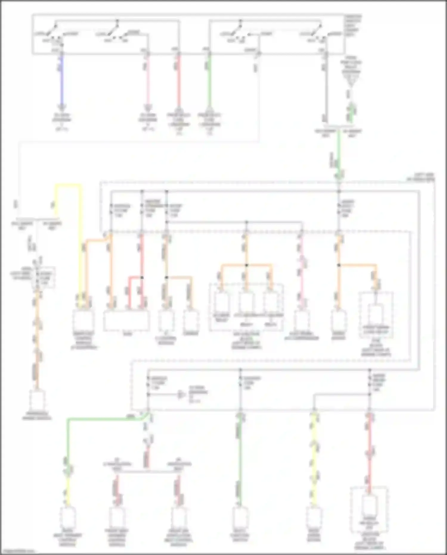 Wiring diagram wiper frt 1 fuse for Kia Niro I facelift (2019-2022) (1 of 1)