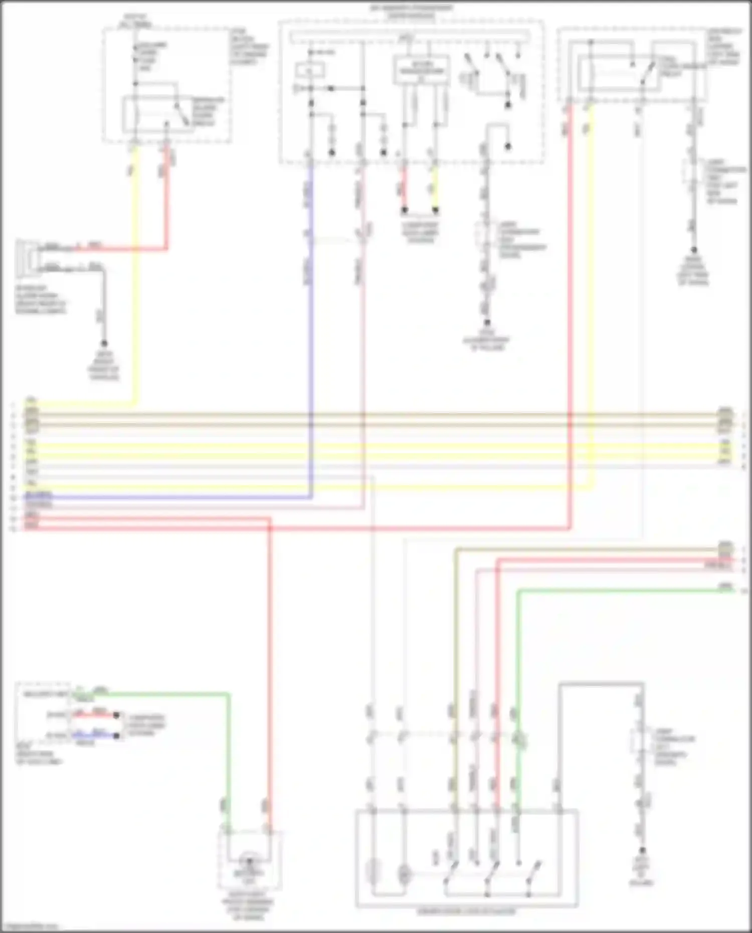 Niro Kia I (2016-2019): Forced entry circuit (2 of 3)