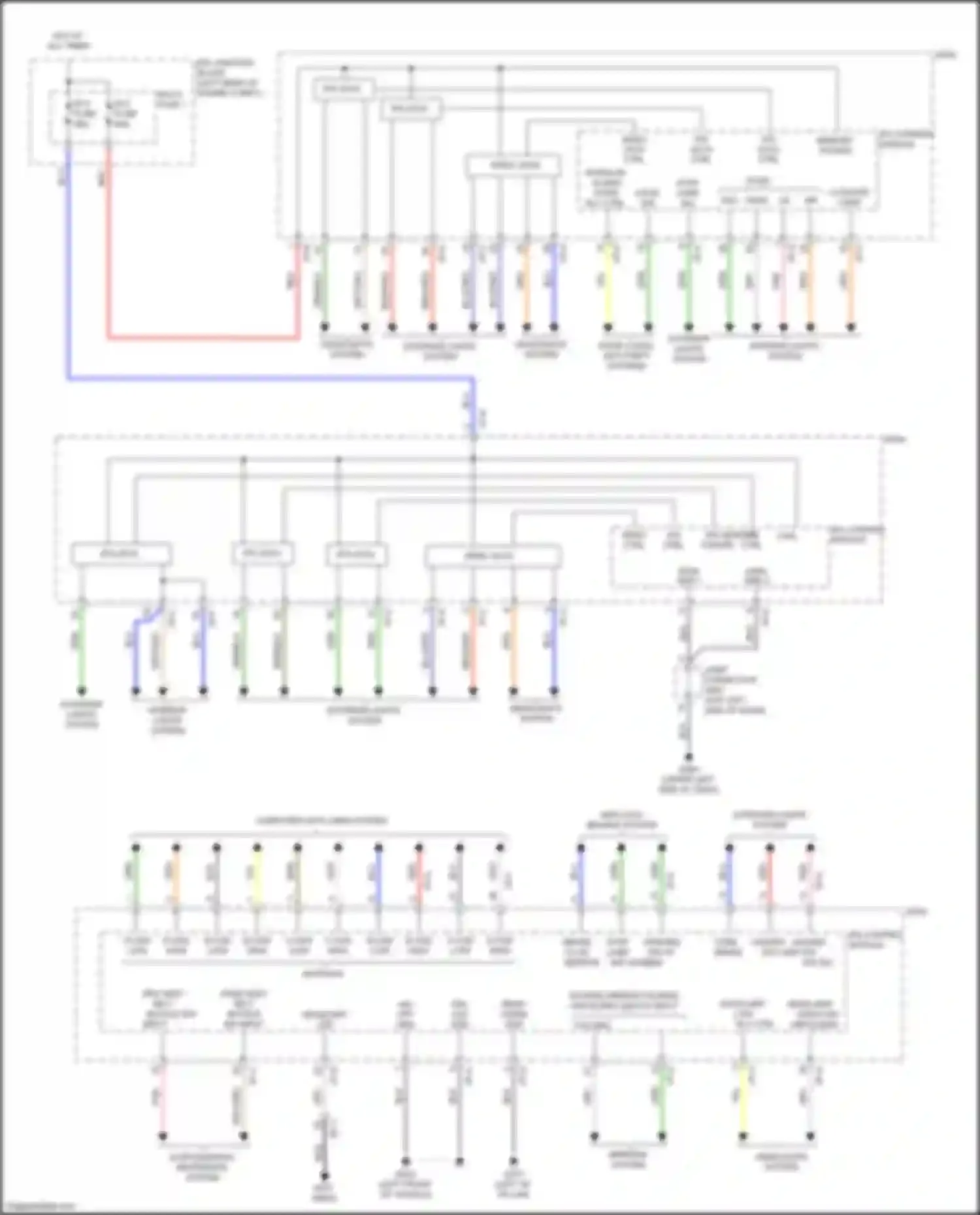 Niro Kia I (2016-2019): Ips control module circuit (2 of 2)