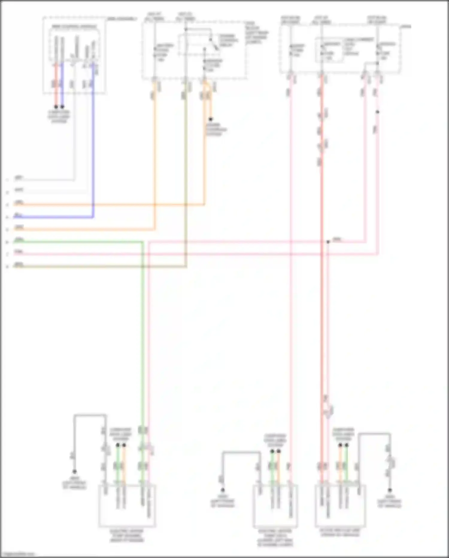 Niro Kia I (2016-2019): Cooling fan circuit (2 of 2)
