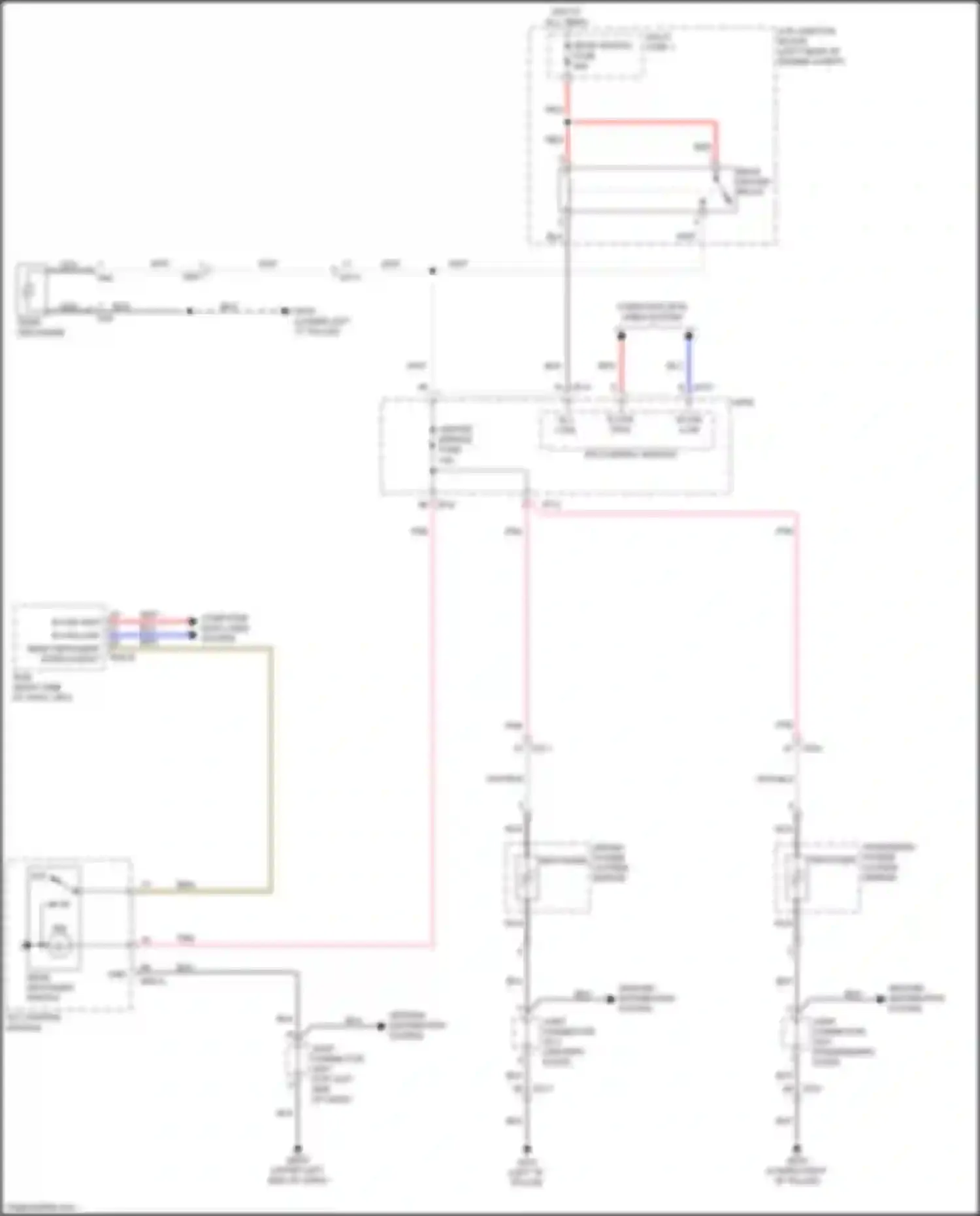 Niro Kia I (2016-2019): Defoggers circuit, w/o auto defogger
