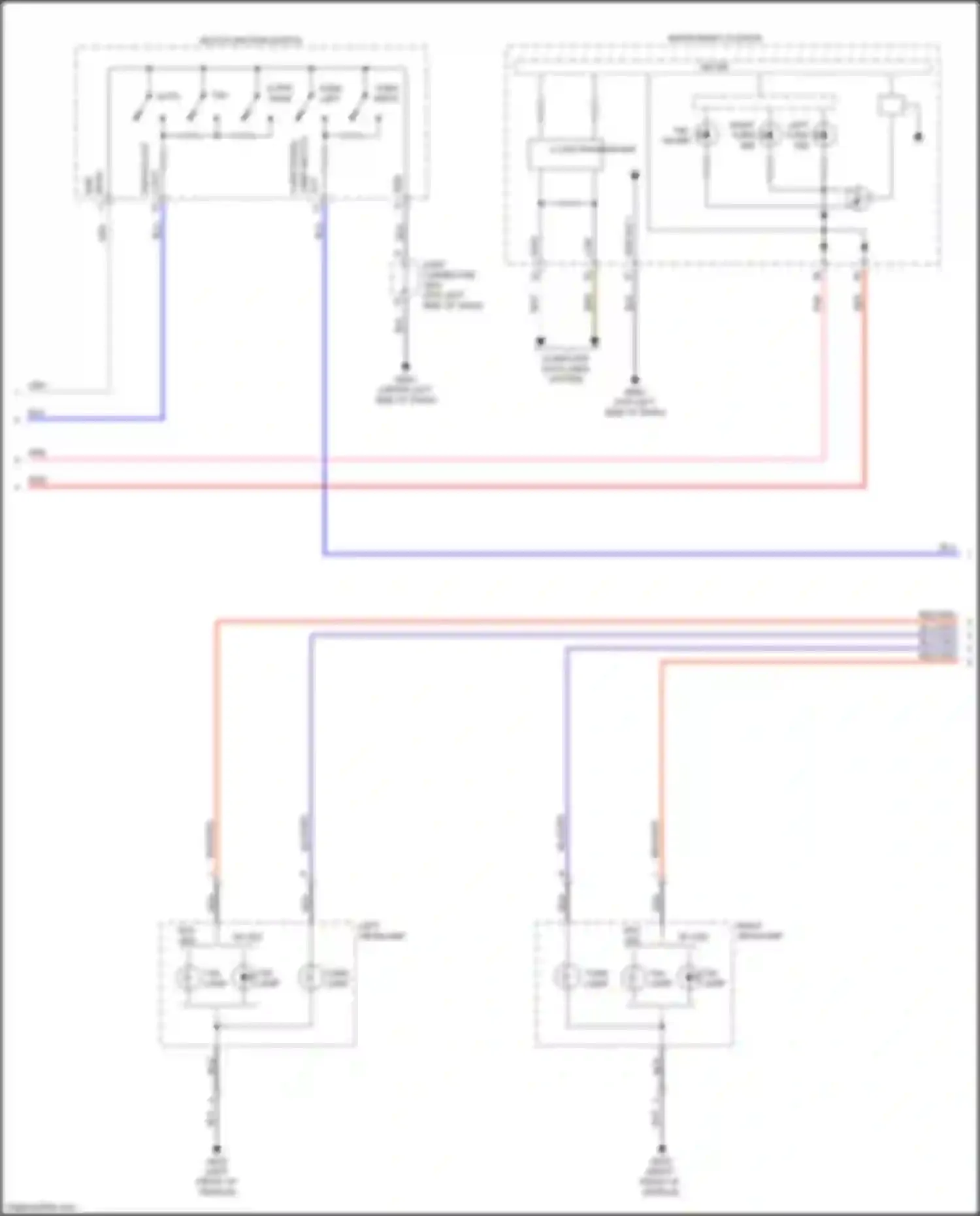 Niro Kia I (2016-2019): Exterior lamps circuit (2 of 5)