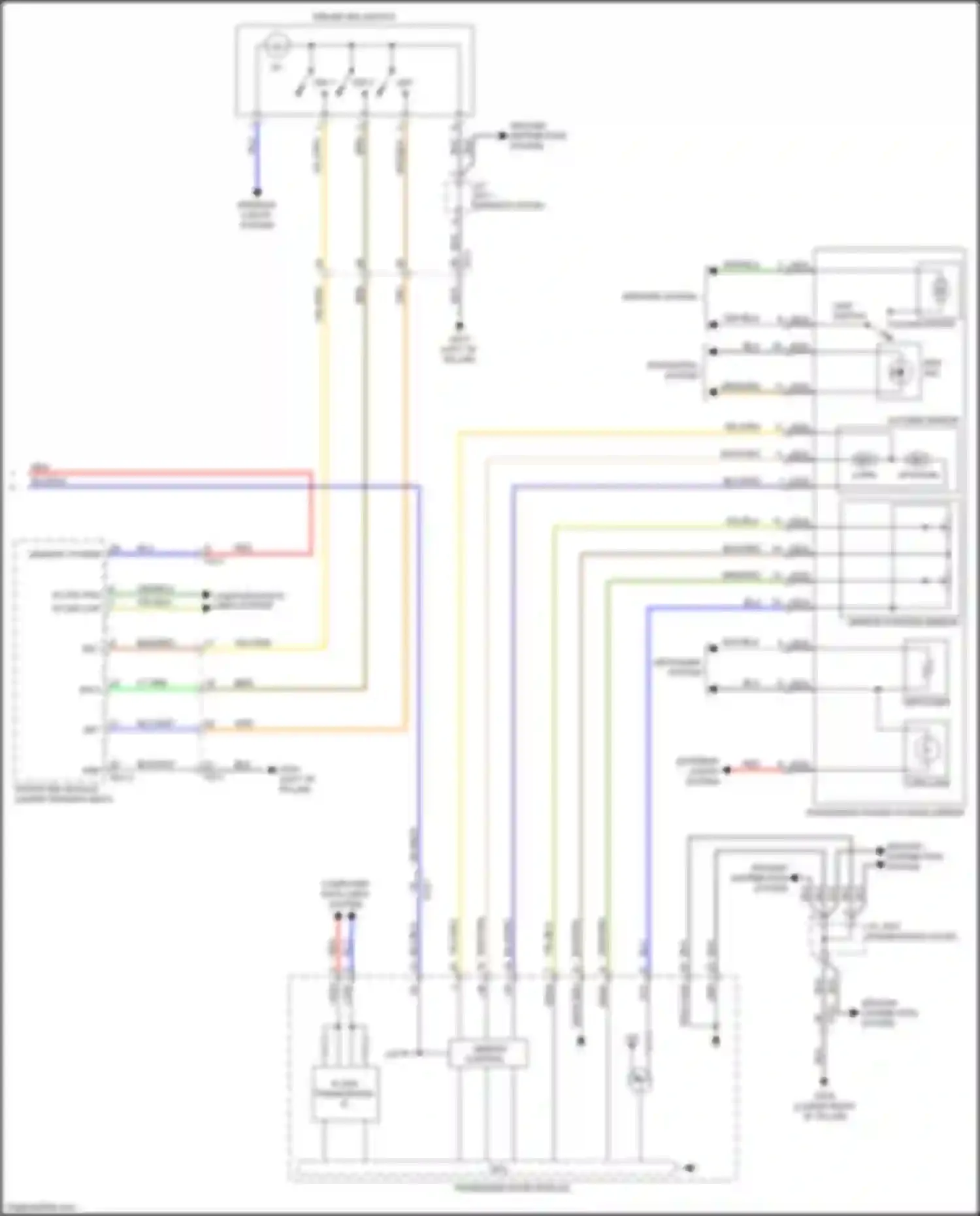 Niro Kia I (2016-2019): Memory mirrors circuit (2 of 2)