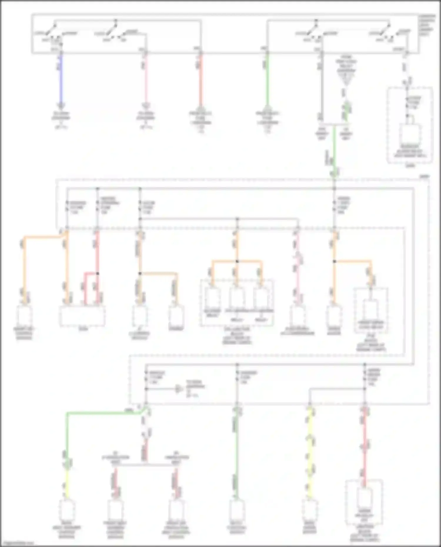 Niro Kia I (2016-2019): Power distribution circuit (4 of 11)