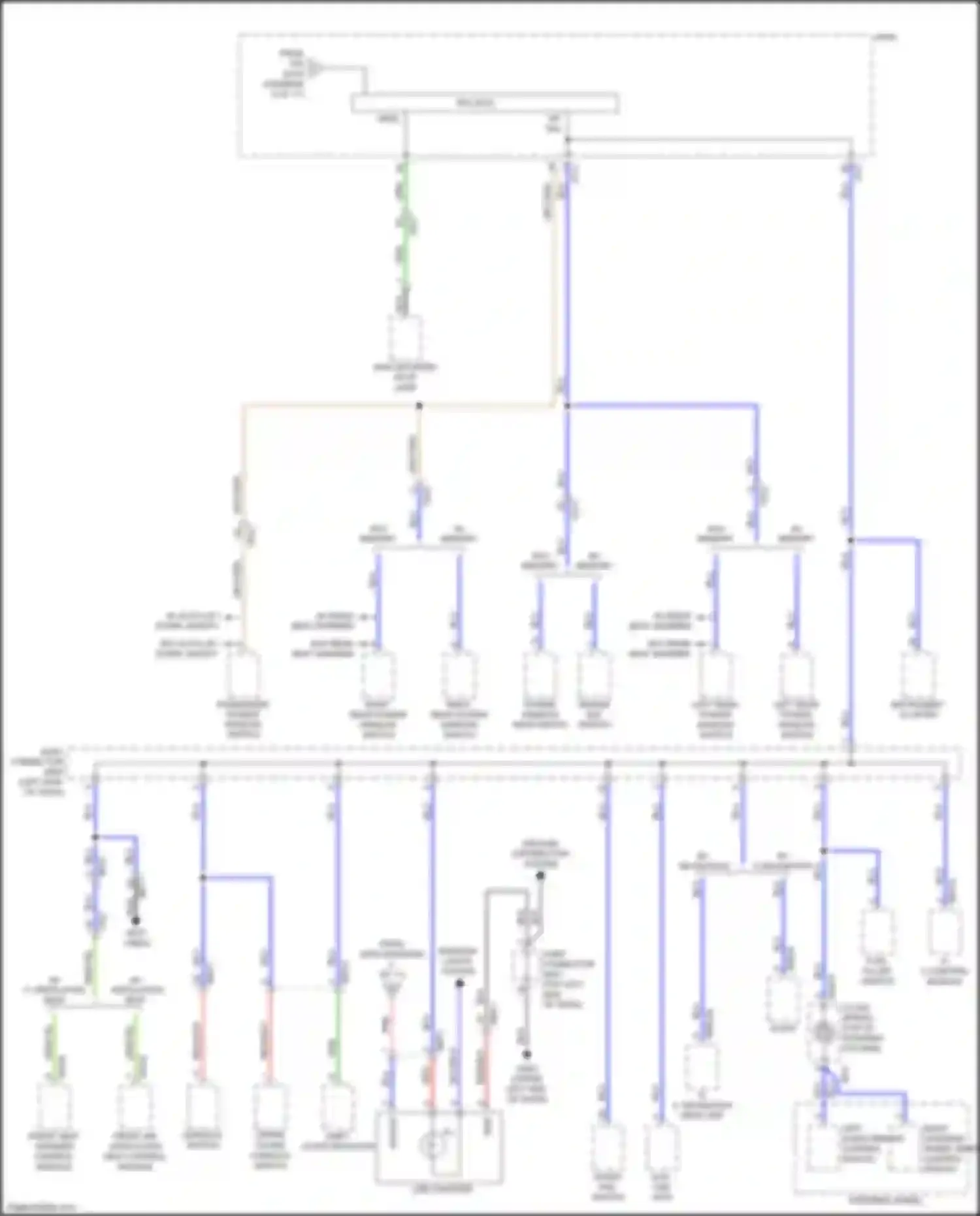Niro Kia I (2016-2019): Power distribution circuit (8 of 11)