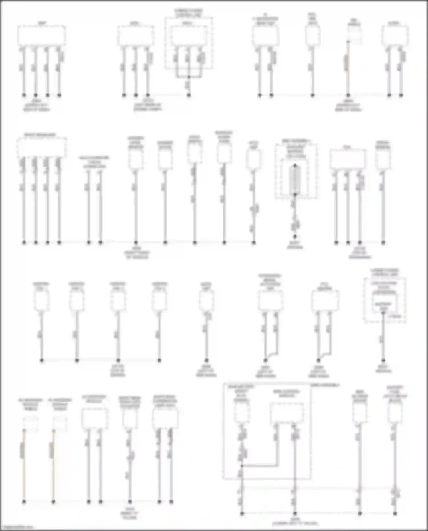 Wiring diagram a/v, navigation head unit for Kia Niro I (2016-2019) (4 of 13)