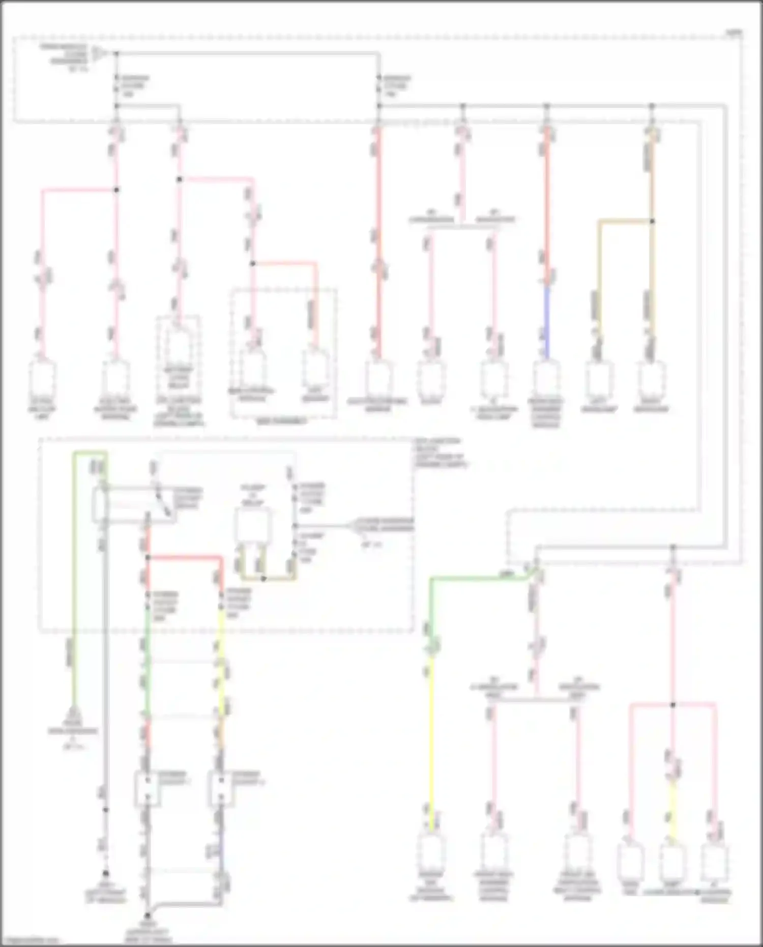 Wiring diagram a/v, navigation head unit for Kia Niro I (2016-2019) (7 of 13)