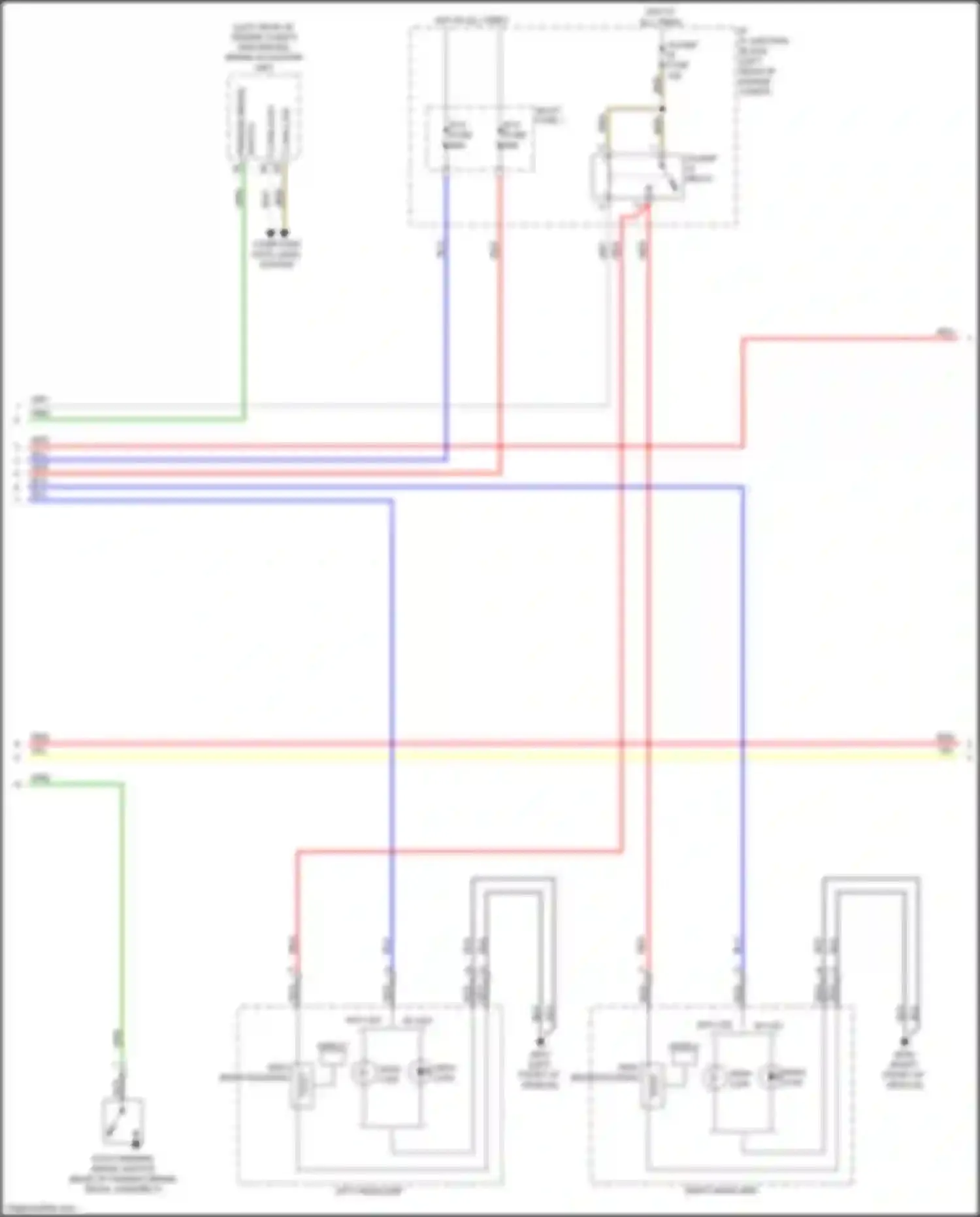 Wiring diagram b+3 fuse for Kia Niro I (2016-2019) (1 of 6)