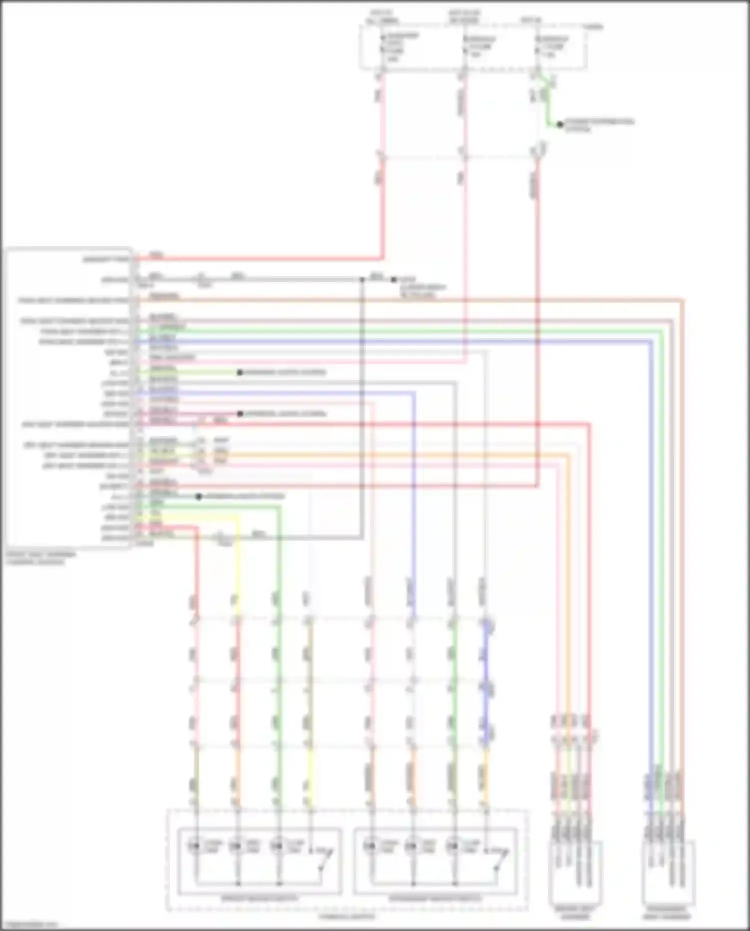 Wiring diagram blk for Kia Niro I (2016-2019) (84 of 122)
