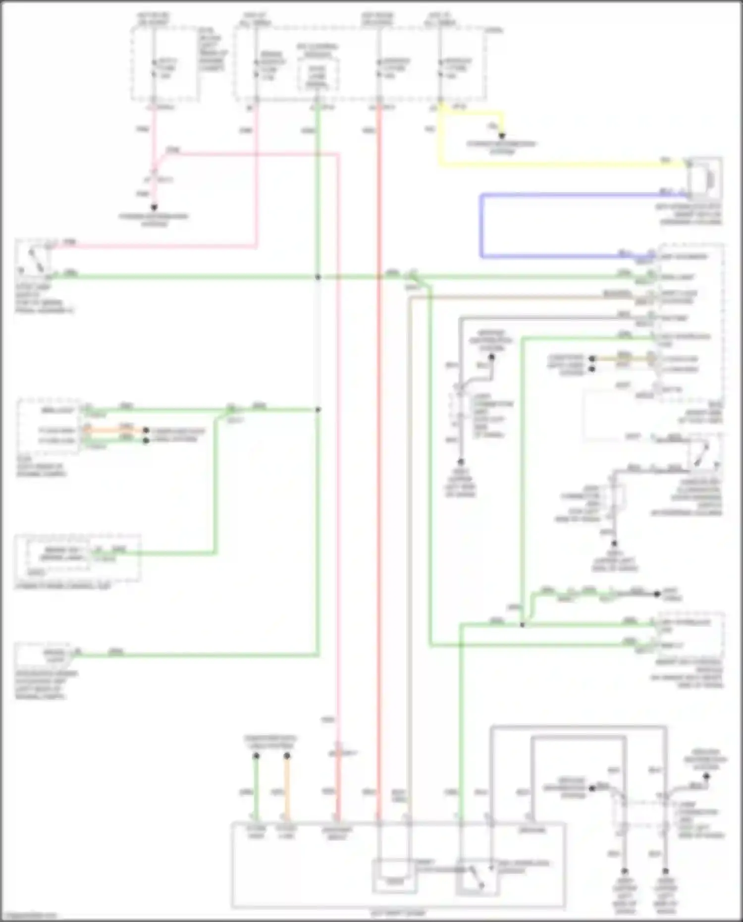 Wiring diagram blk/org for Kia Niro I (2016-2019) (20 of 23)