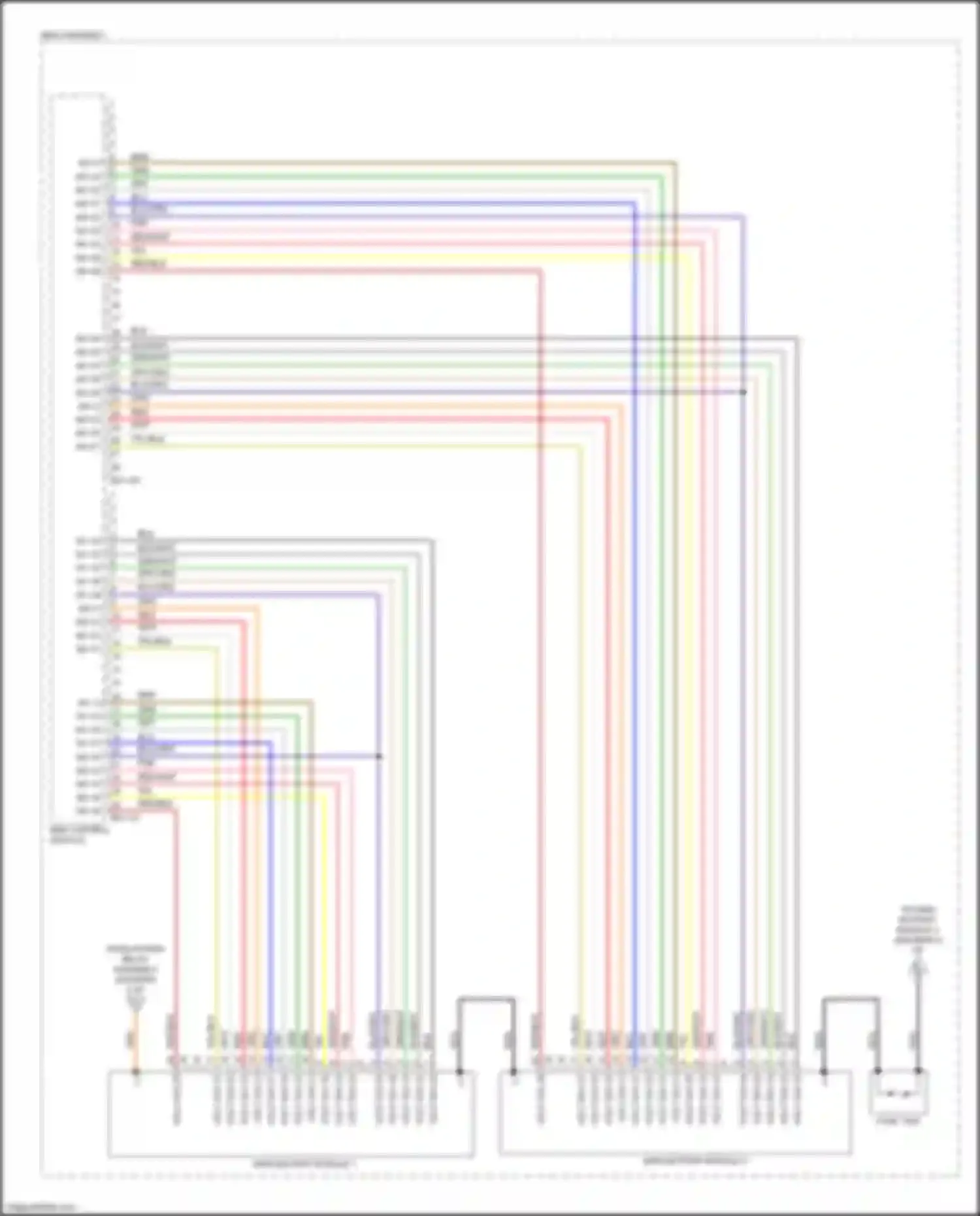 Wiring diagram blk/wht for Kia Niro I (2016-2019) (8 of 9)