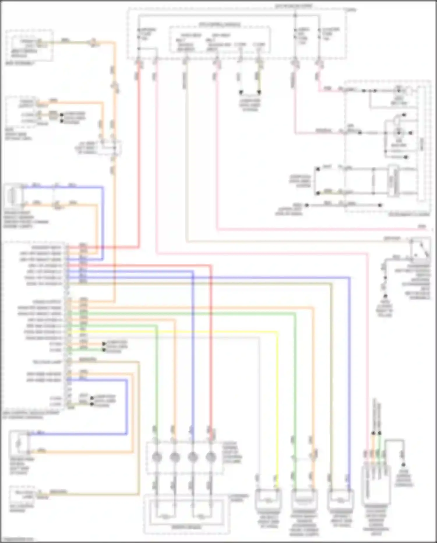 Wiring diagram bms control module for Kia Niro I (2016-2019) (9 of 13)