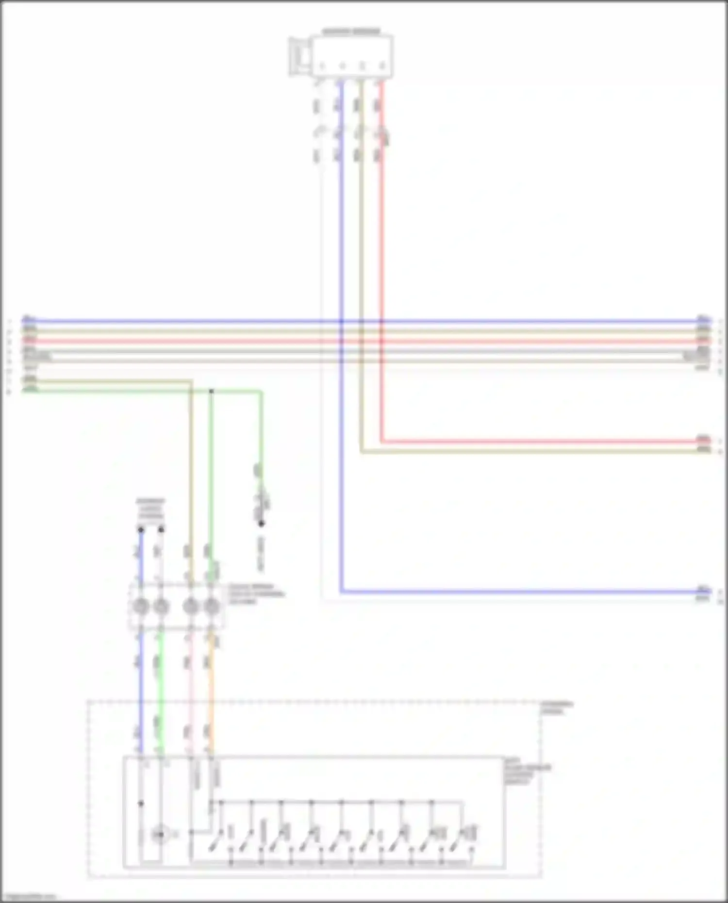 Wiring diagram c\down for Kia Niro I (2016-2019) (1 of 2)