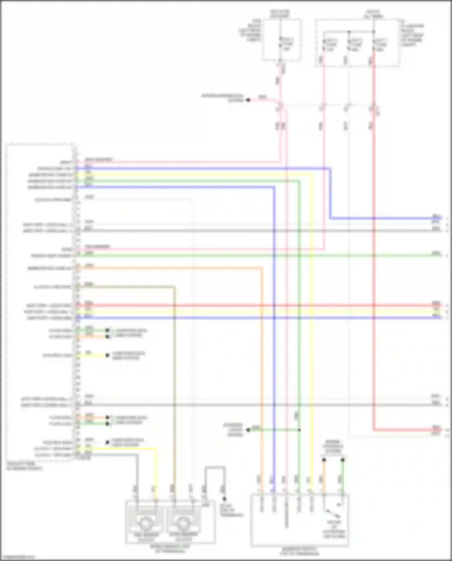 Wiring diagram clutch 1 spd gnd for Kia Niro I (2016-2019) (1 of 1)