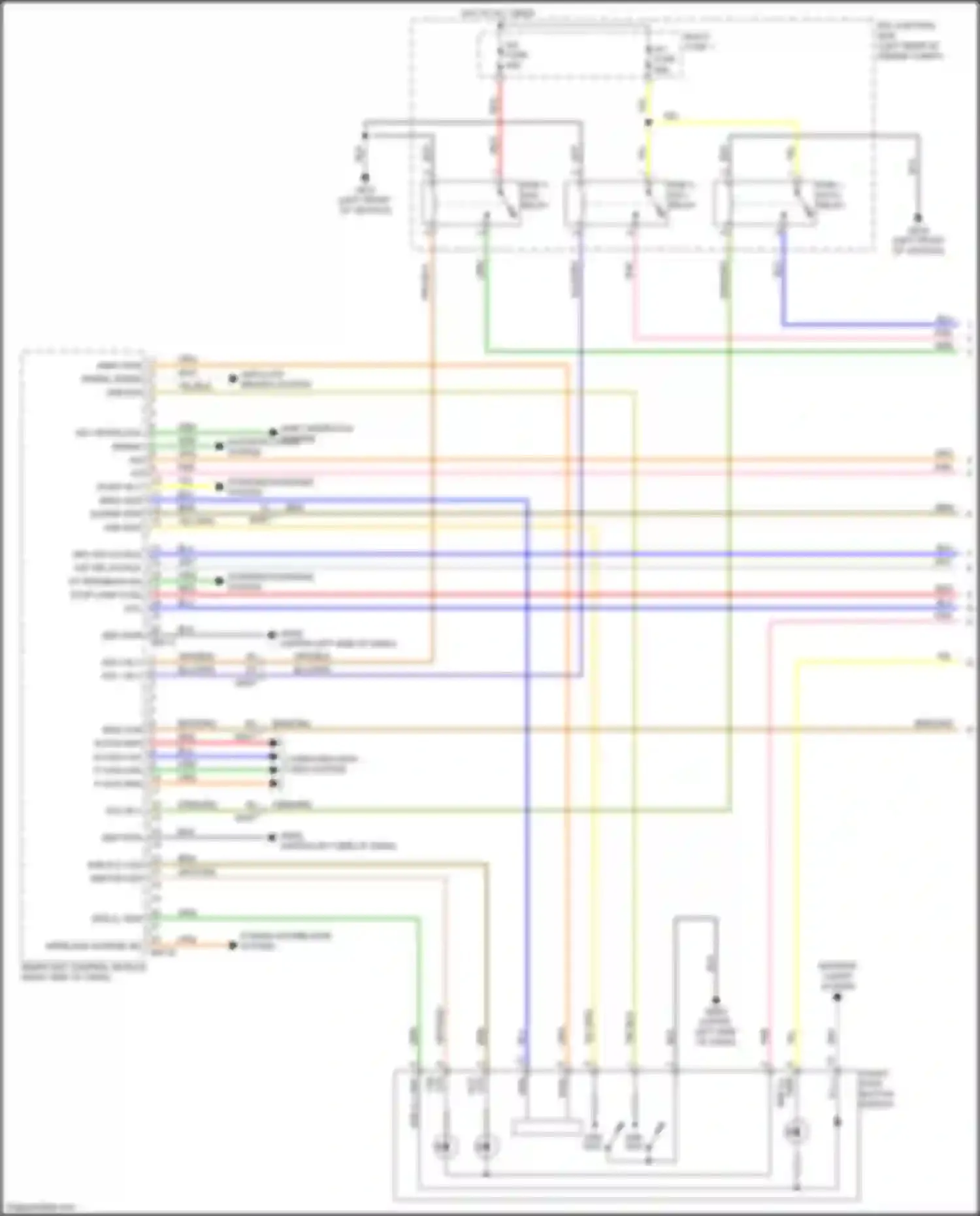 Wiring diagram grn/org for Kia Niro I (2016-2019) (1 of 10)