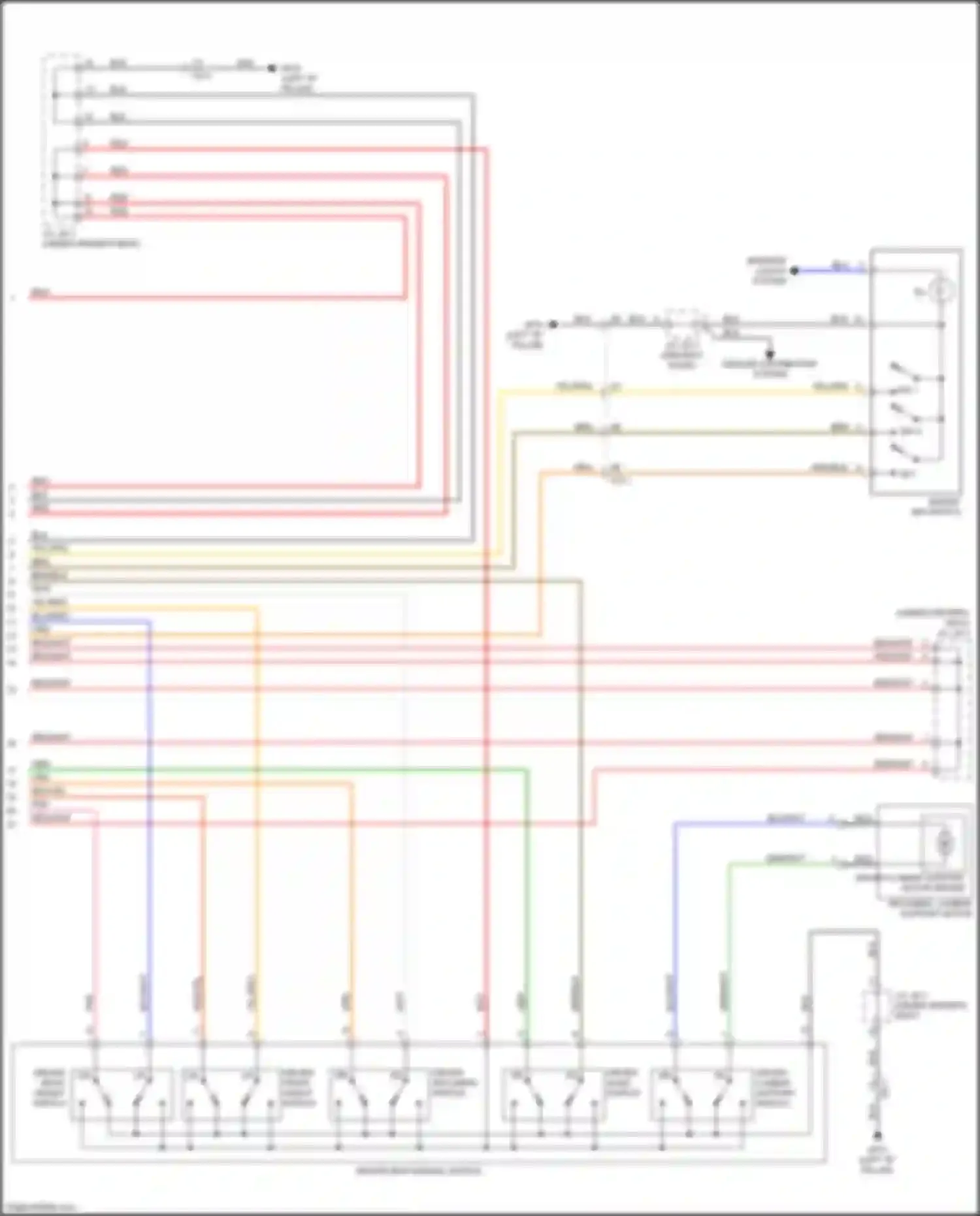 Wiring diagram ground distribution system for Kia Niro I (2016-2019) (25 of 26)