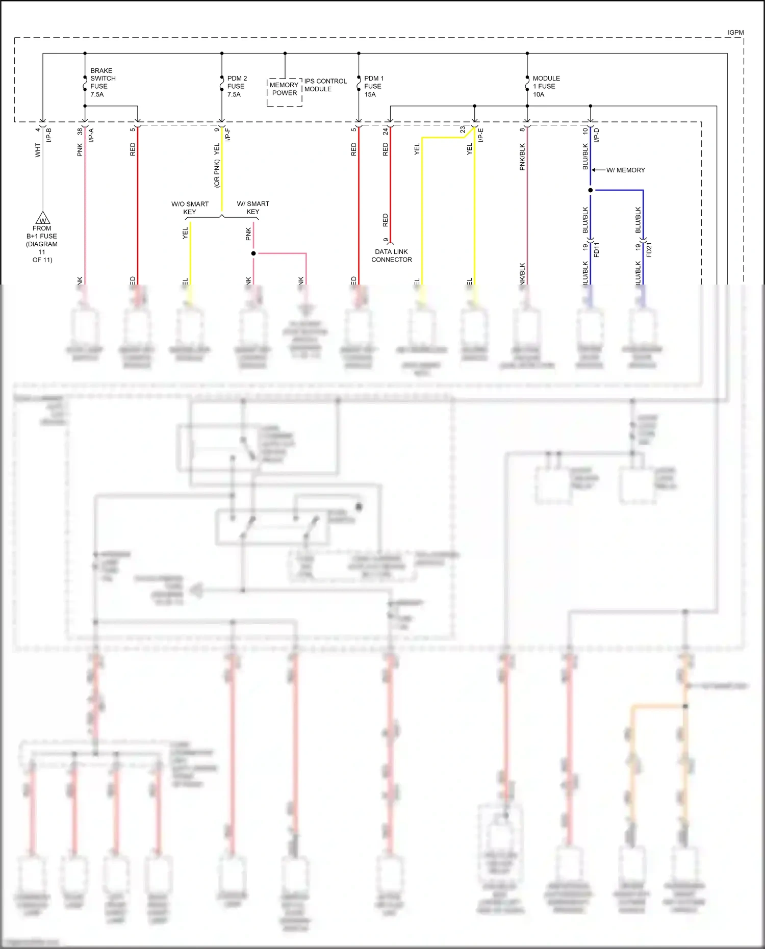 Kia Niro I (2016-2019) i/p-a wiring diagram  (19 of 29)