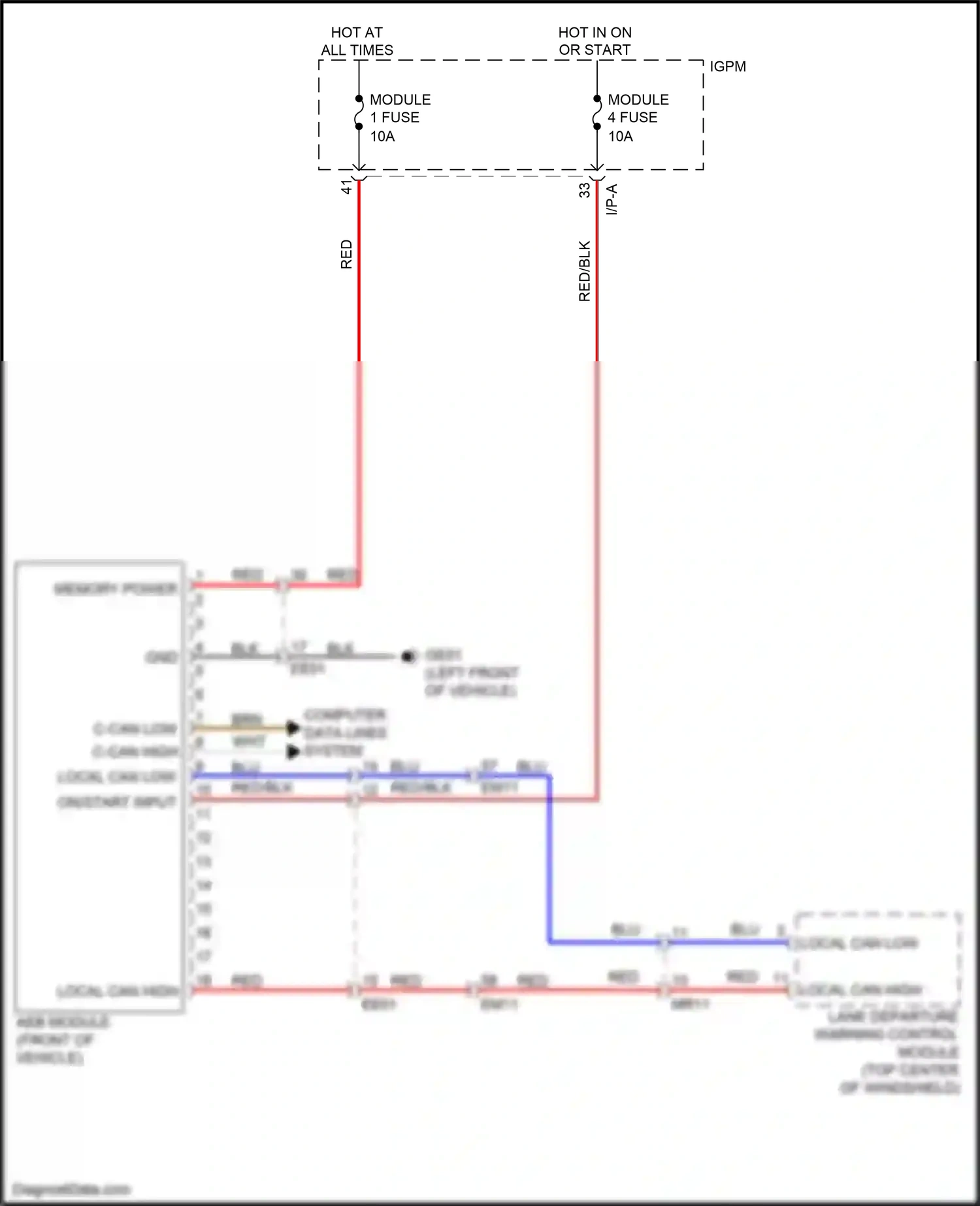 Kia Niro I (2016-2019) i/p-a wiring diagram  (22 of 29)