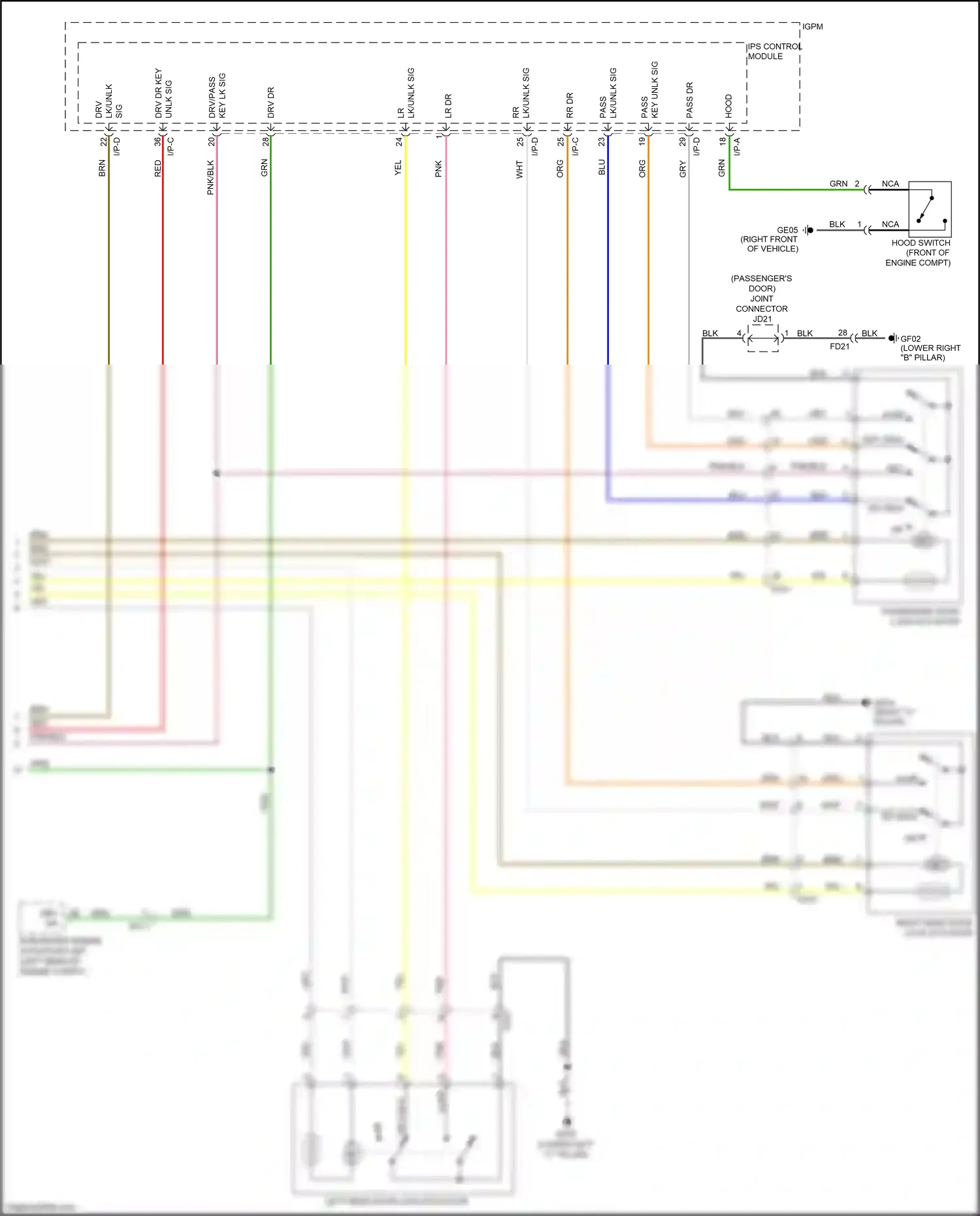 Kia Niro I (2016-2019) i/p-a wiring diagram  (5 of 29)