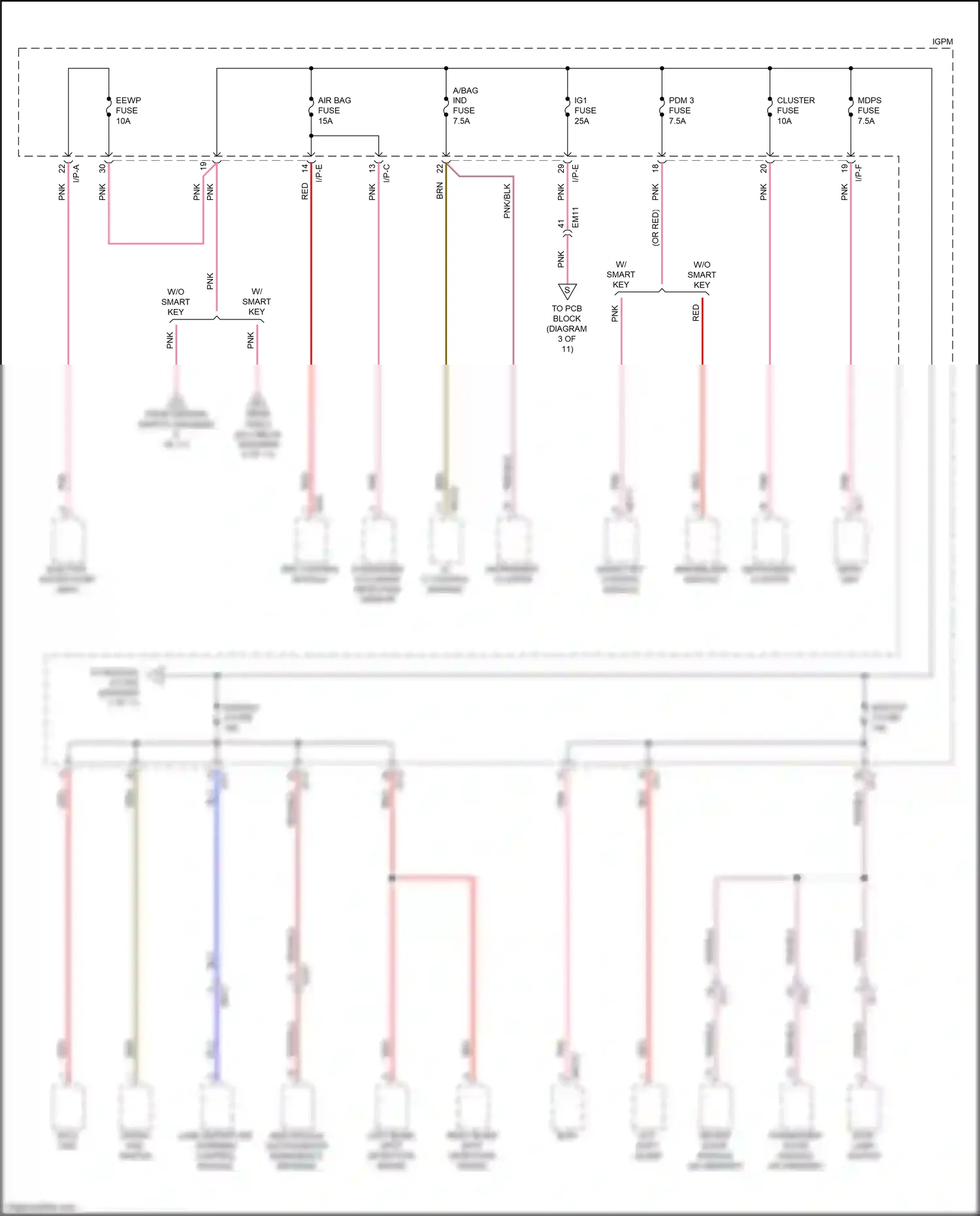 Kia Niro I (2016-2019) i/p-a wiring diagram  (17 of 29)