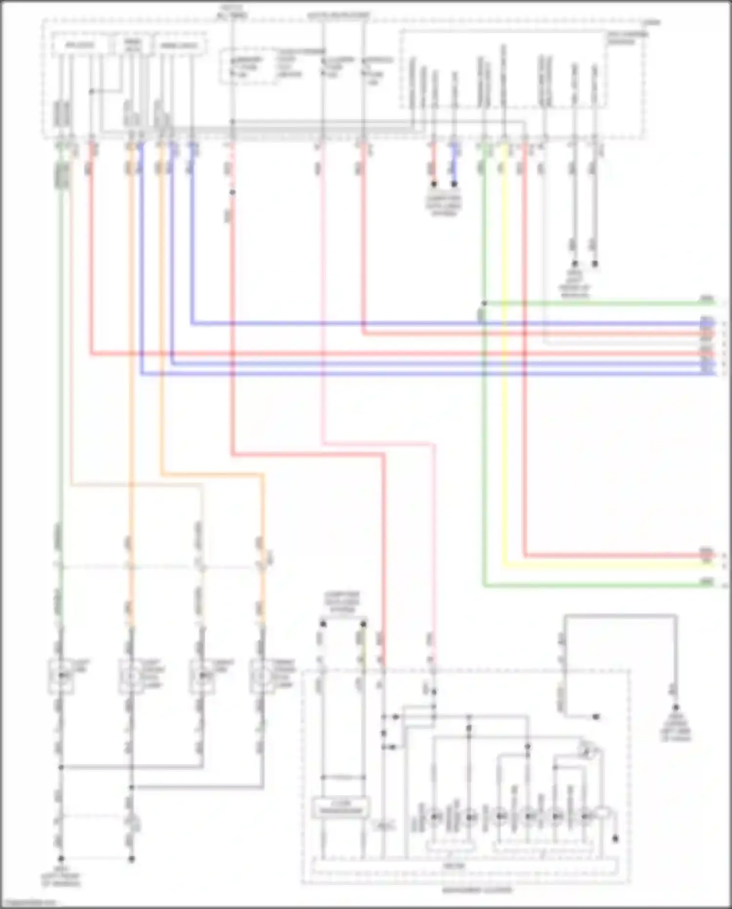 Wiring diagram memory 1 fuse for Kia Niro I (2016-2019) (7 of 15)