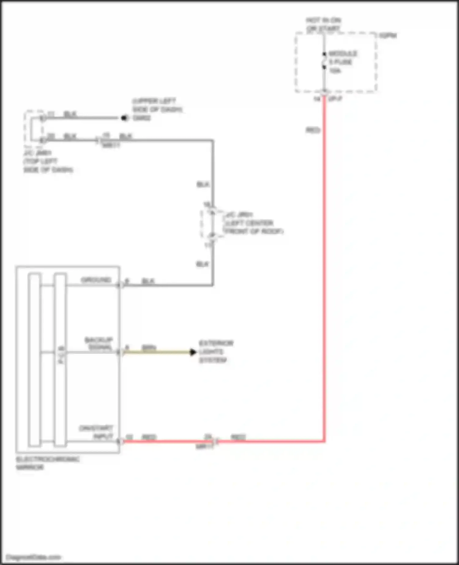 Wiring diagram module 5 fuse for Kia Niro I (2016-2019) (3 of 13)