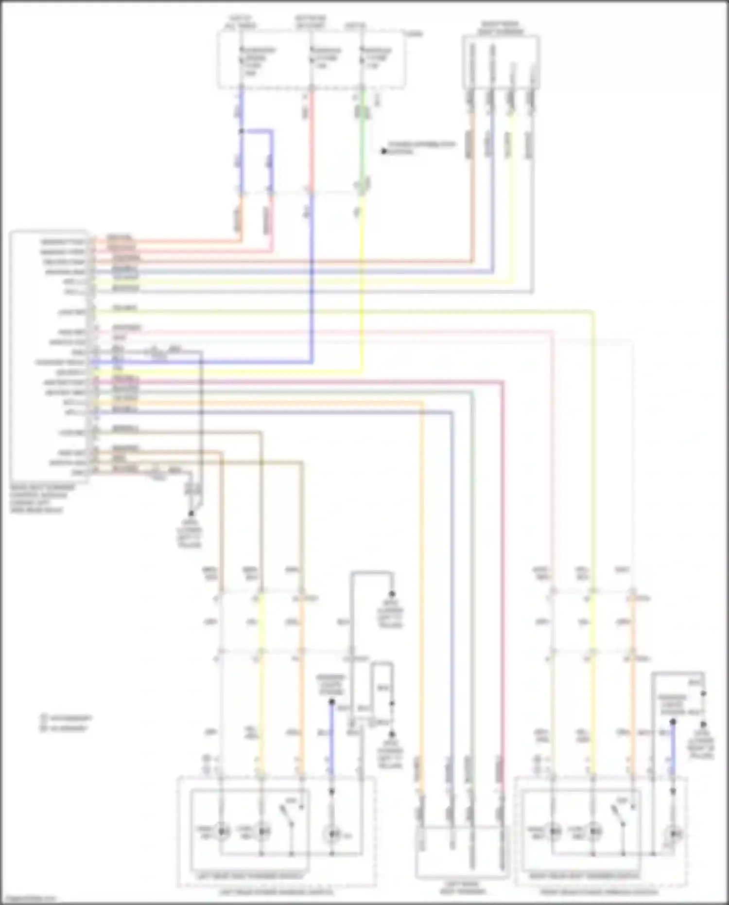 Wiring diagram module 7 fuse for Kia Niro I (2016-2019) (3 of 4)