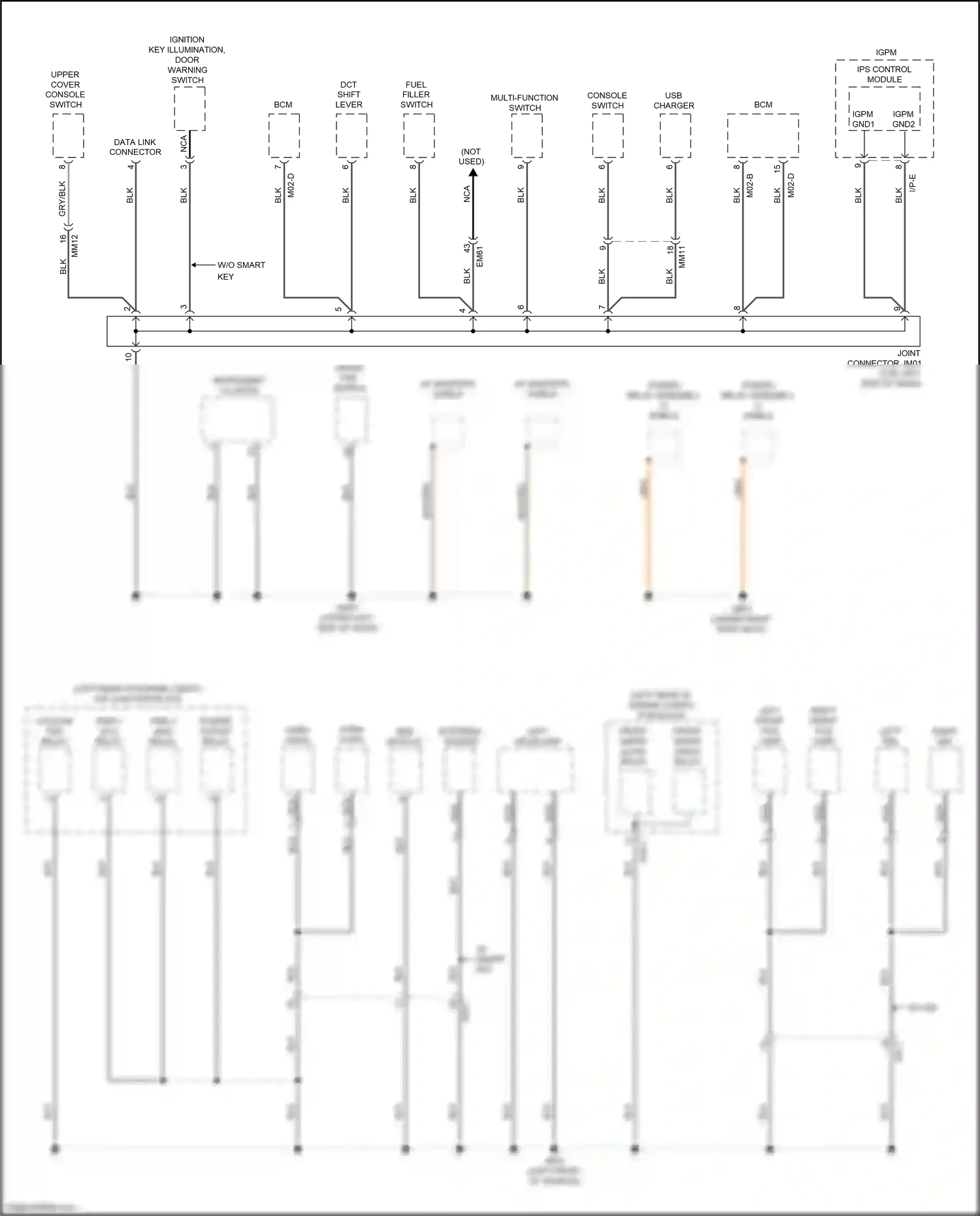 Kia Niro I (2016-2019) nca wiring diagram  (26 of 81)
