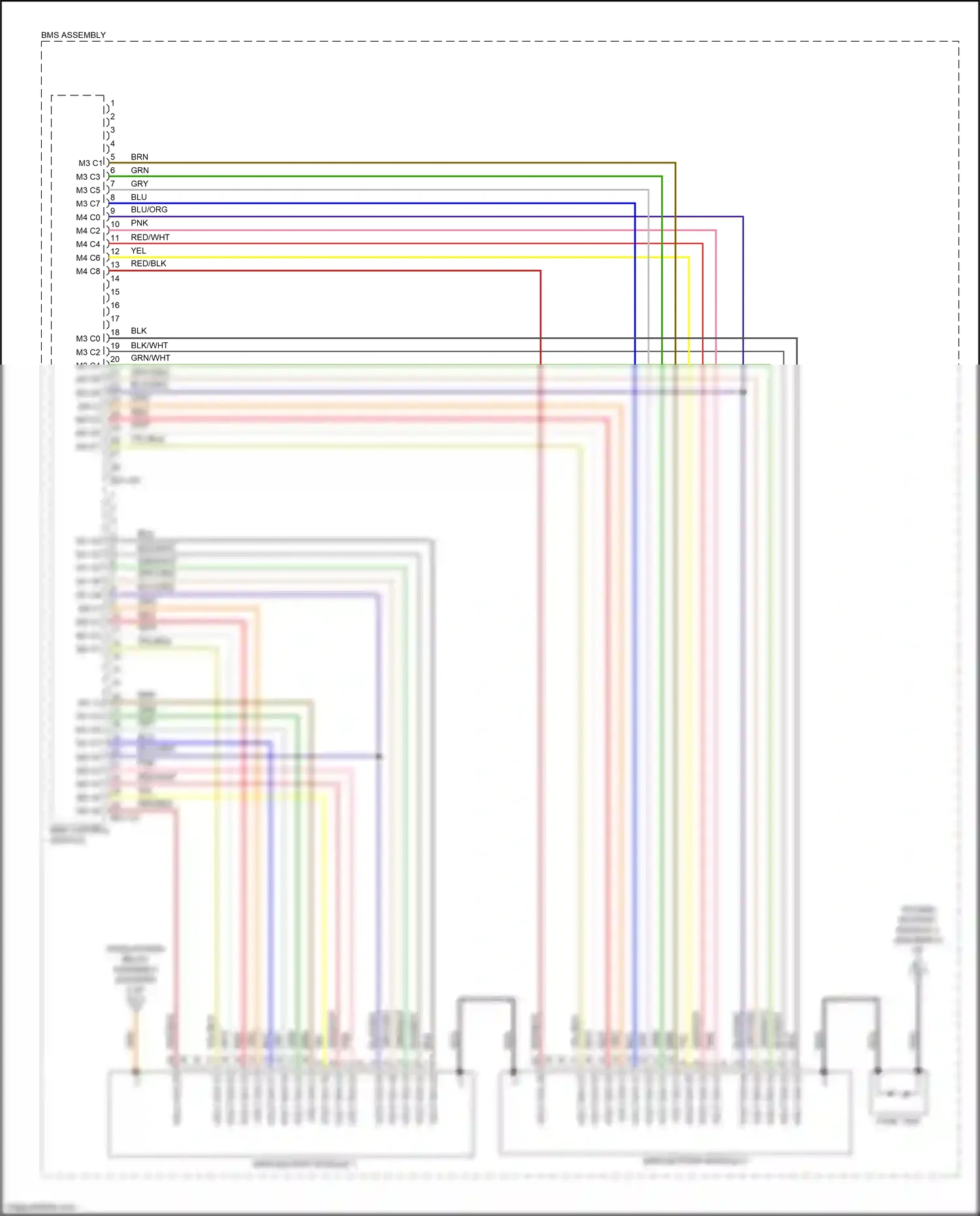 Kia Niro I (2016-2019) nca wiring diagram  (76 of 81)