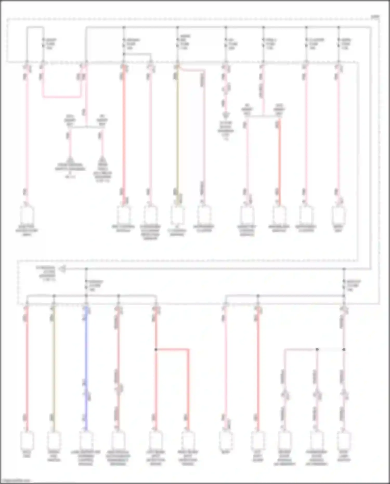 Wiring diagram stop lamp switch for Kia Niro I (2016-2019) (2 of 5)