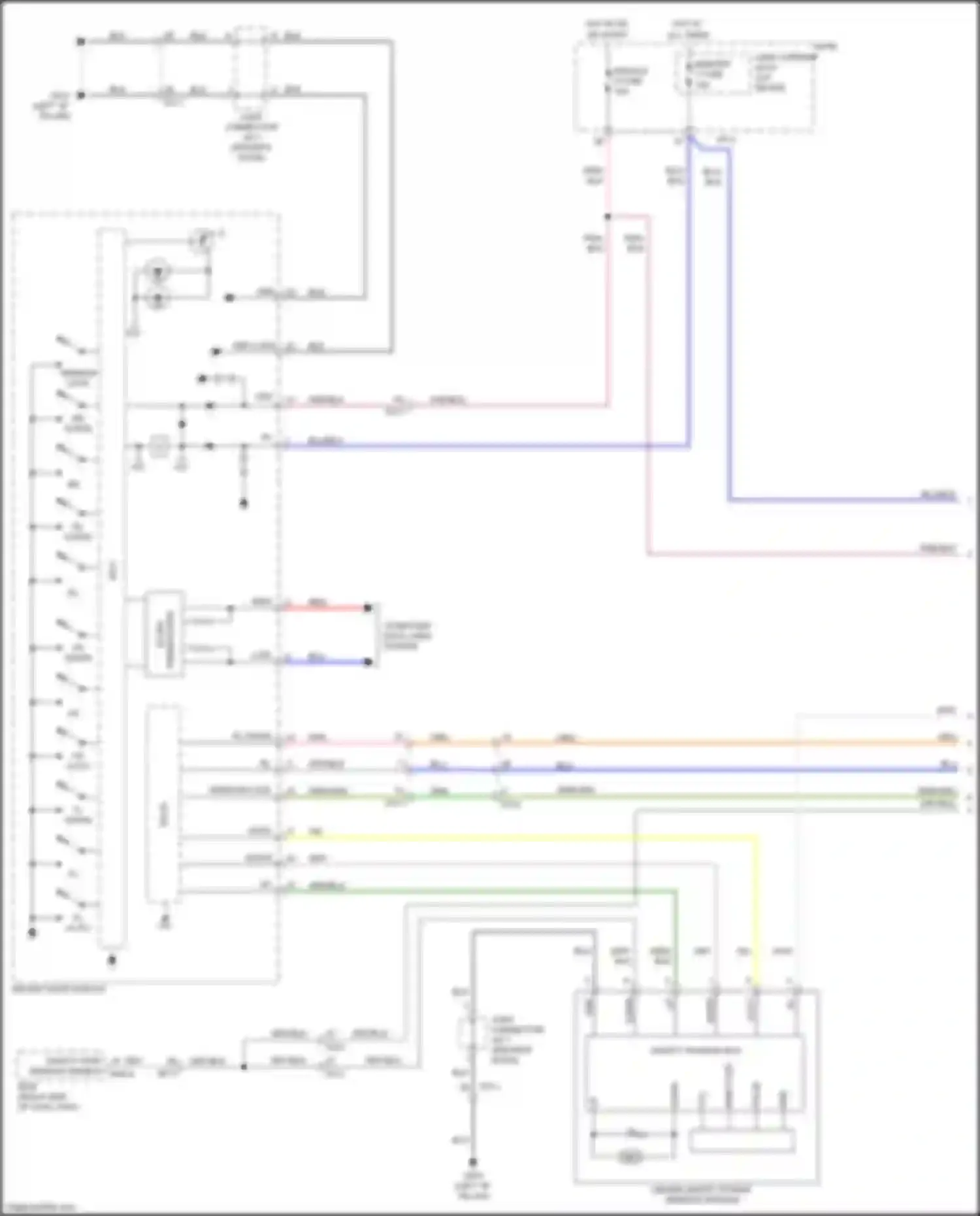 Wiring diagram transceiver ic for Kia Niro I (2016-2019) (1 of 2)