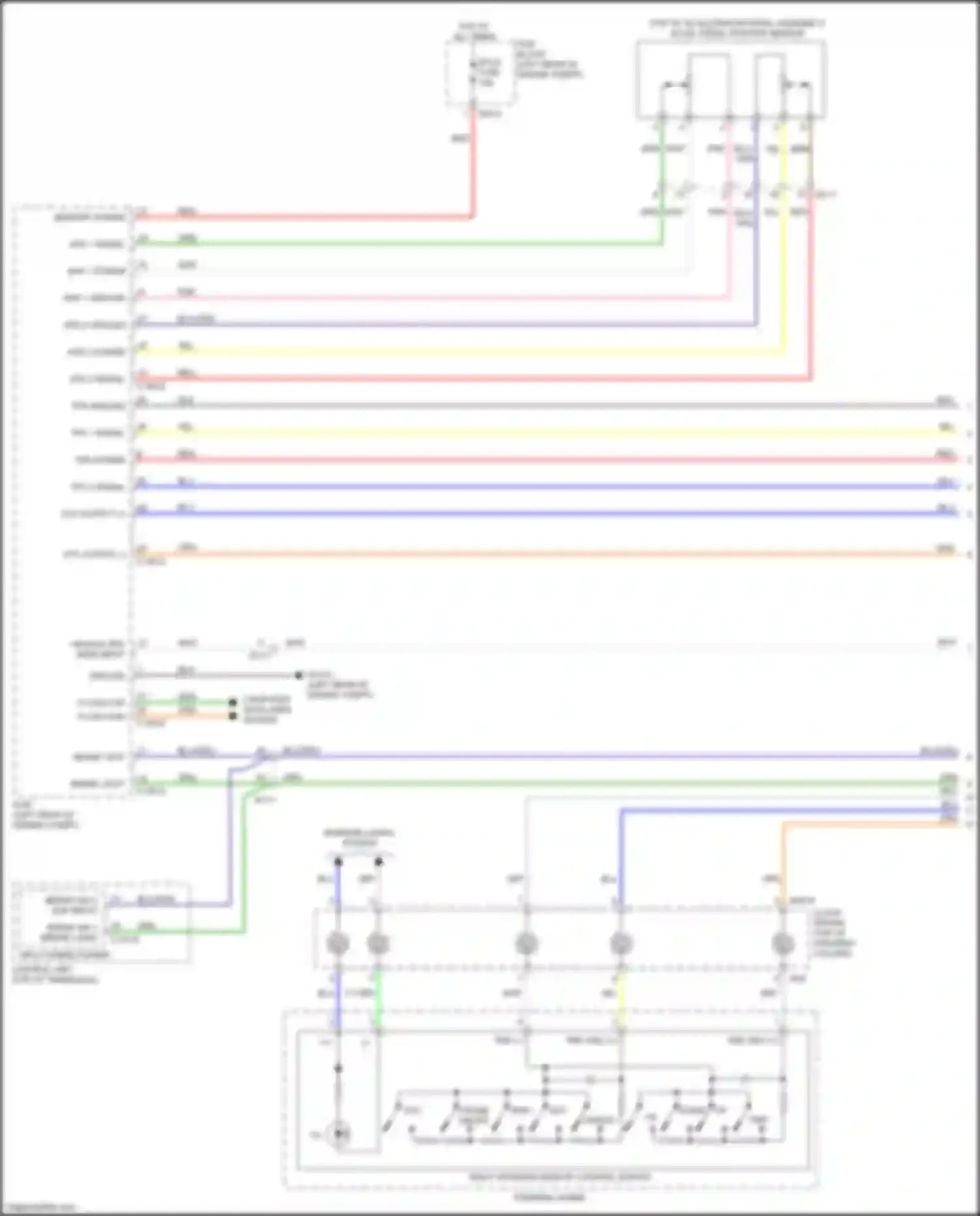 Wiring diagram vehicle spd sens input for Kia Niro I (2016-2019) (1 of 1)