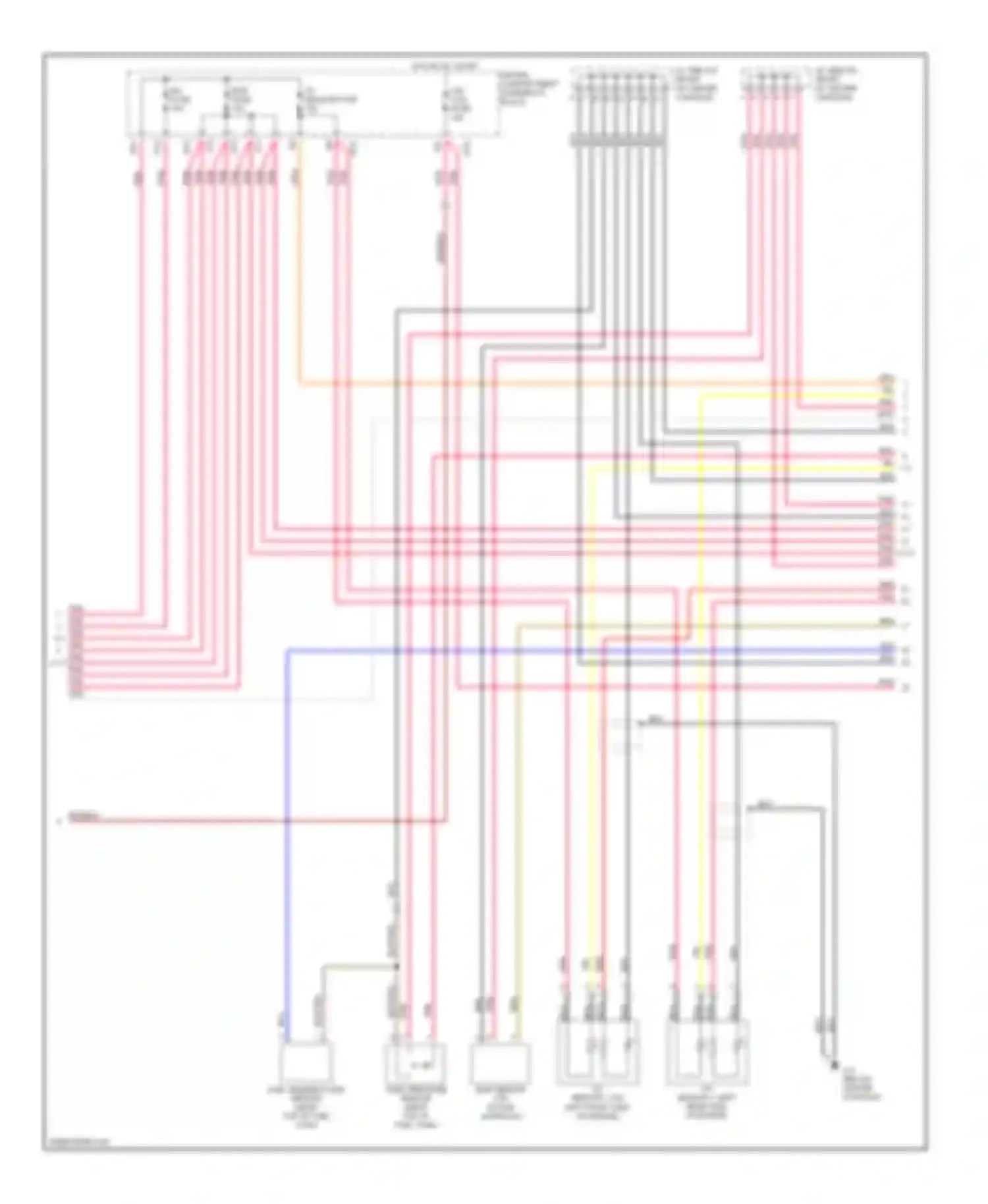 Optima Kia I facelift (2002-2005): Wiring diagram engine performance 2.4l, m/t (2 of 3)