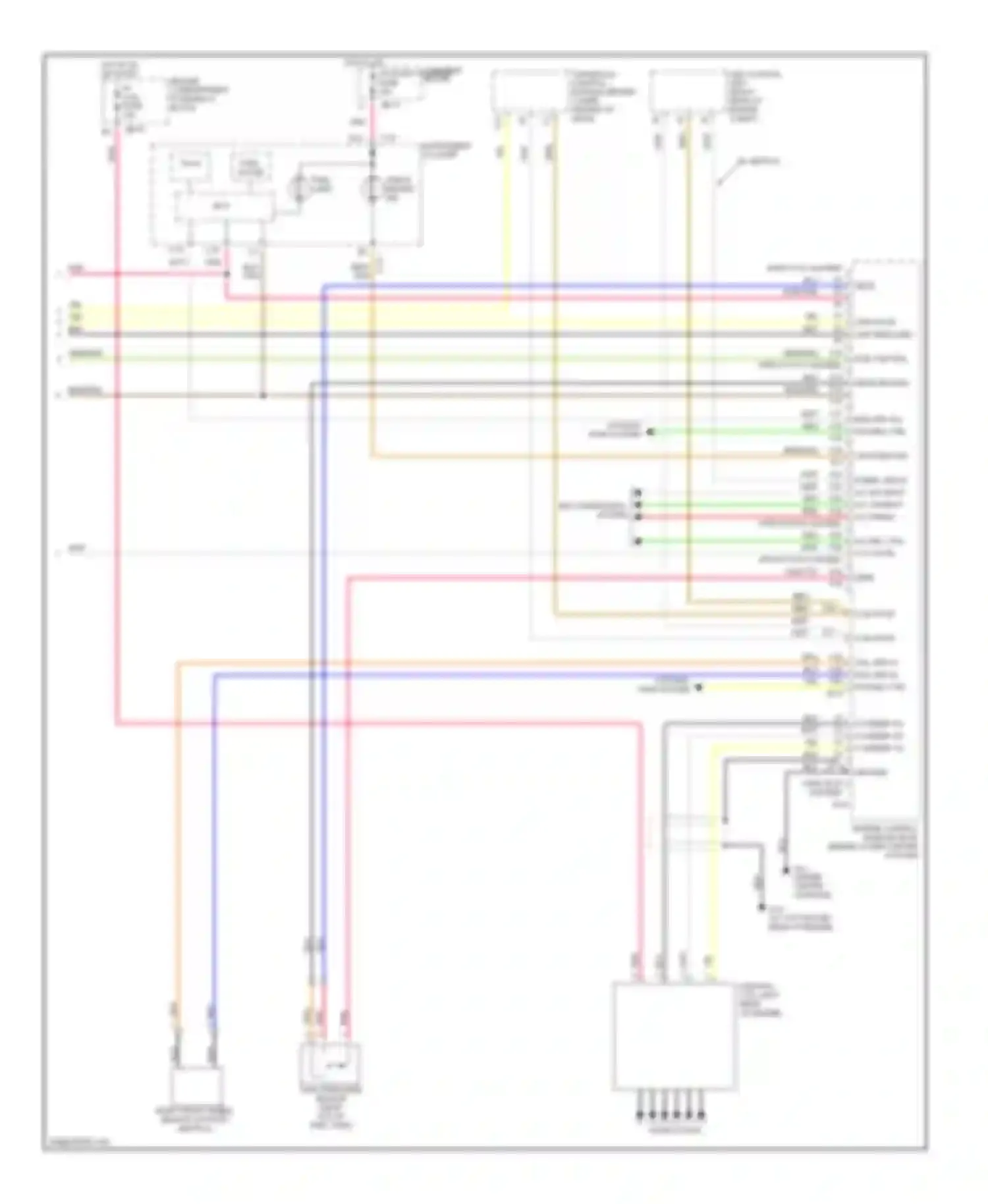 Optima Kia I facelift (2002-2005): Wiring diagram engine performance 2.7l (4 of 4)