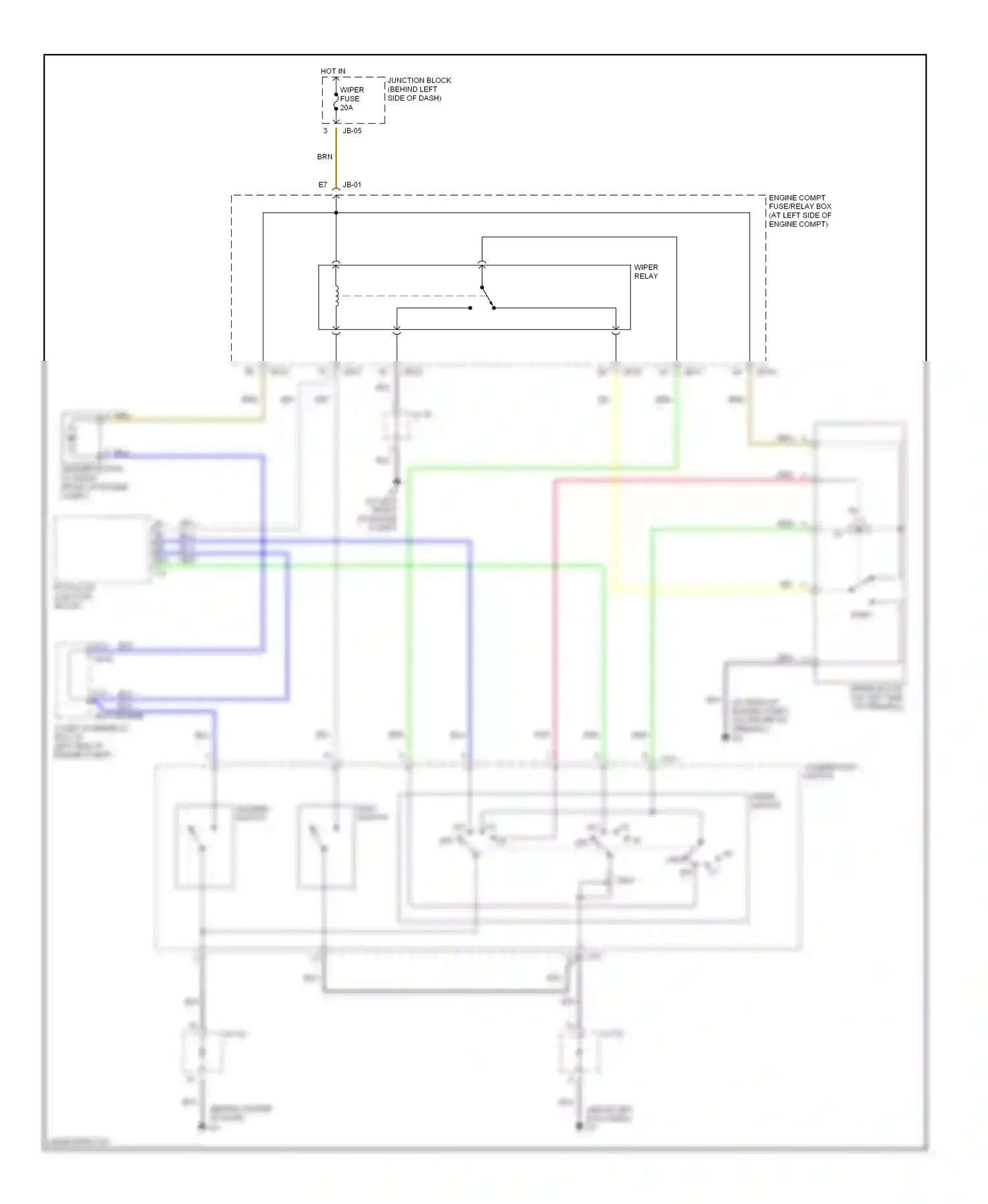 Kia Optima I facelift (2002-2005) blk wiring diagram  (64 of 64)