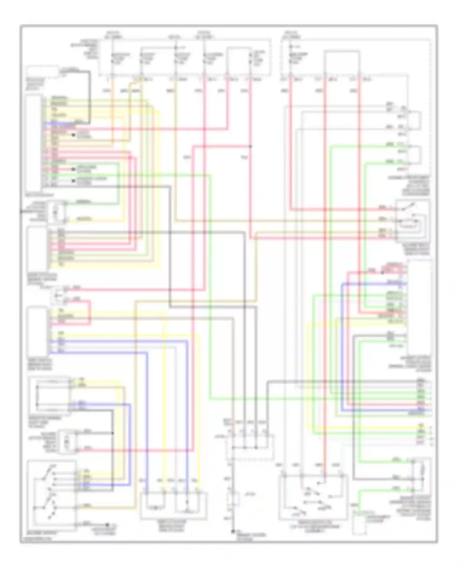 Wiring diagram blu for Kia Optima I facelift (2002-2005) (7 of 51)