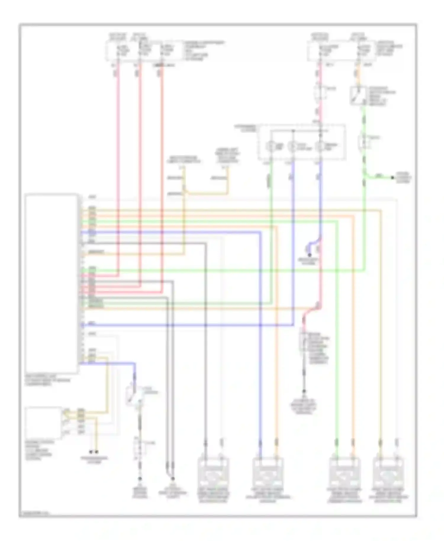 Wiring diagram grn/blk for Kia Optima I facelift (2002-2005) (5 of 12)