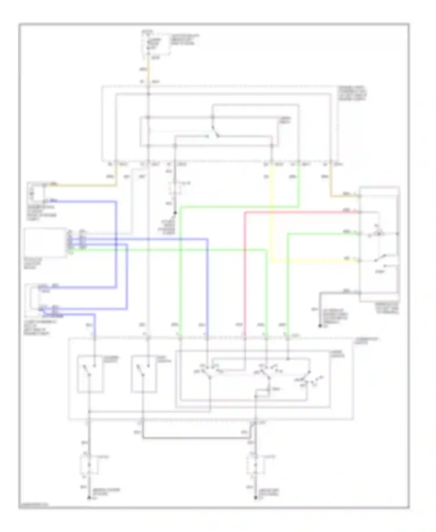 Wiring diagram i-01 for Kia Optima I facelift (2002-2005) (2 of 2)