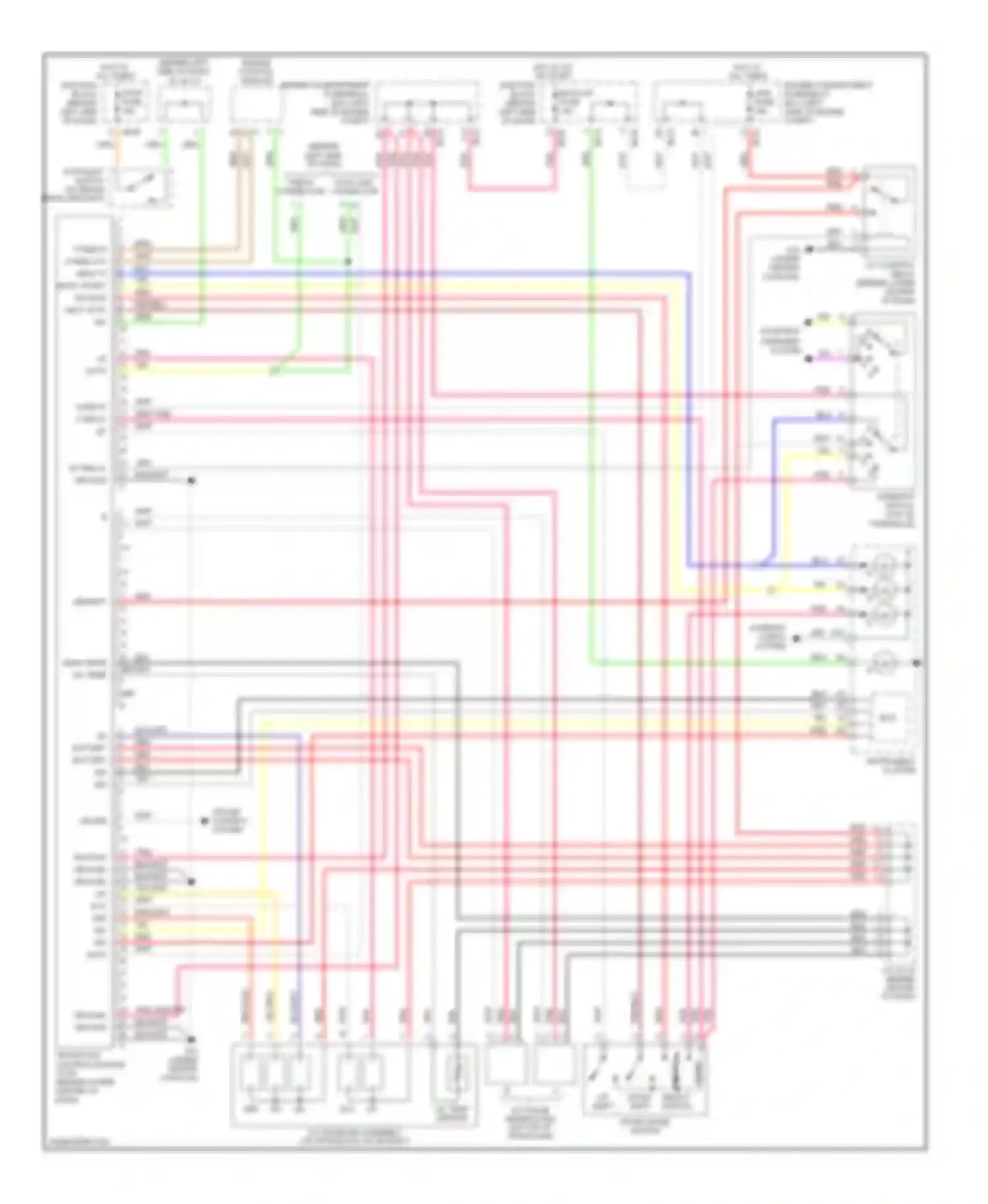 Wiring diagram jb-10 for Kia Optima I facelift (2002-2005) (12 of 14)
