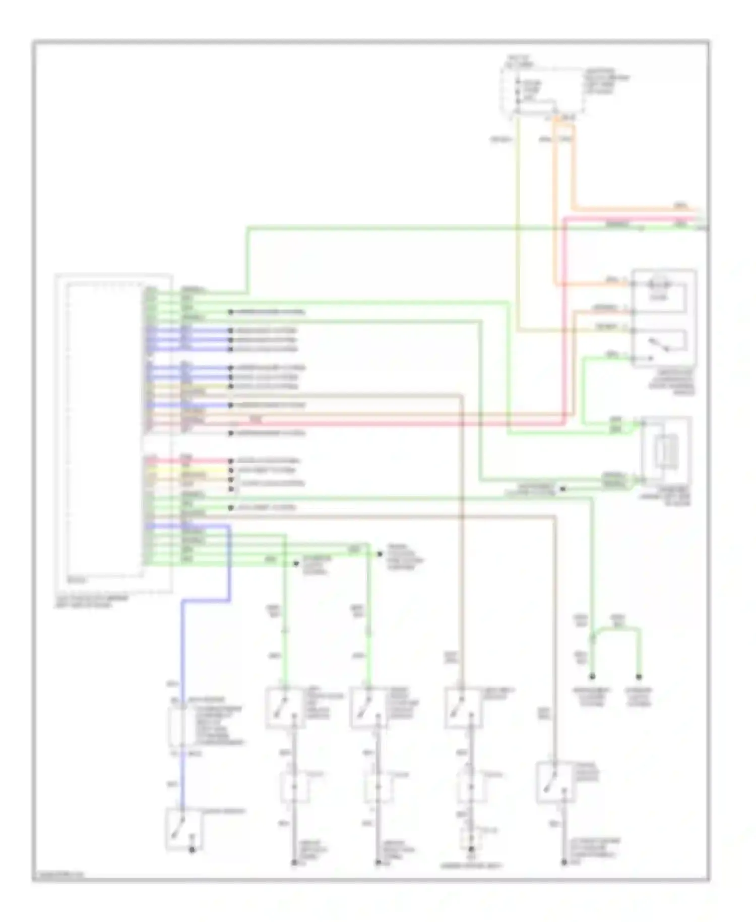Wiring diagram jc-16 for Kia Optima I facelift (2002-2005) (1 of 5)