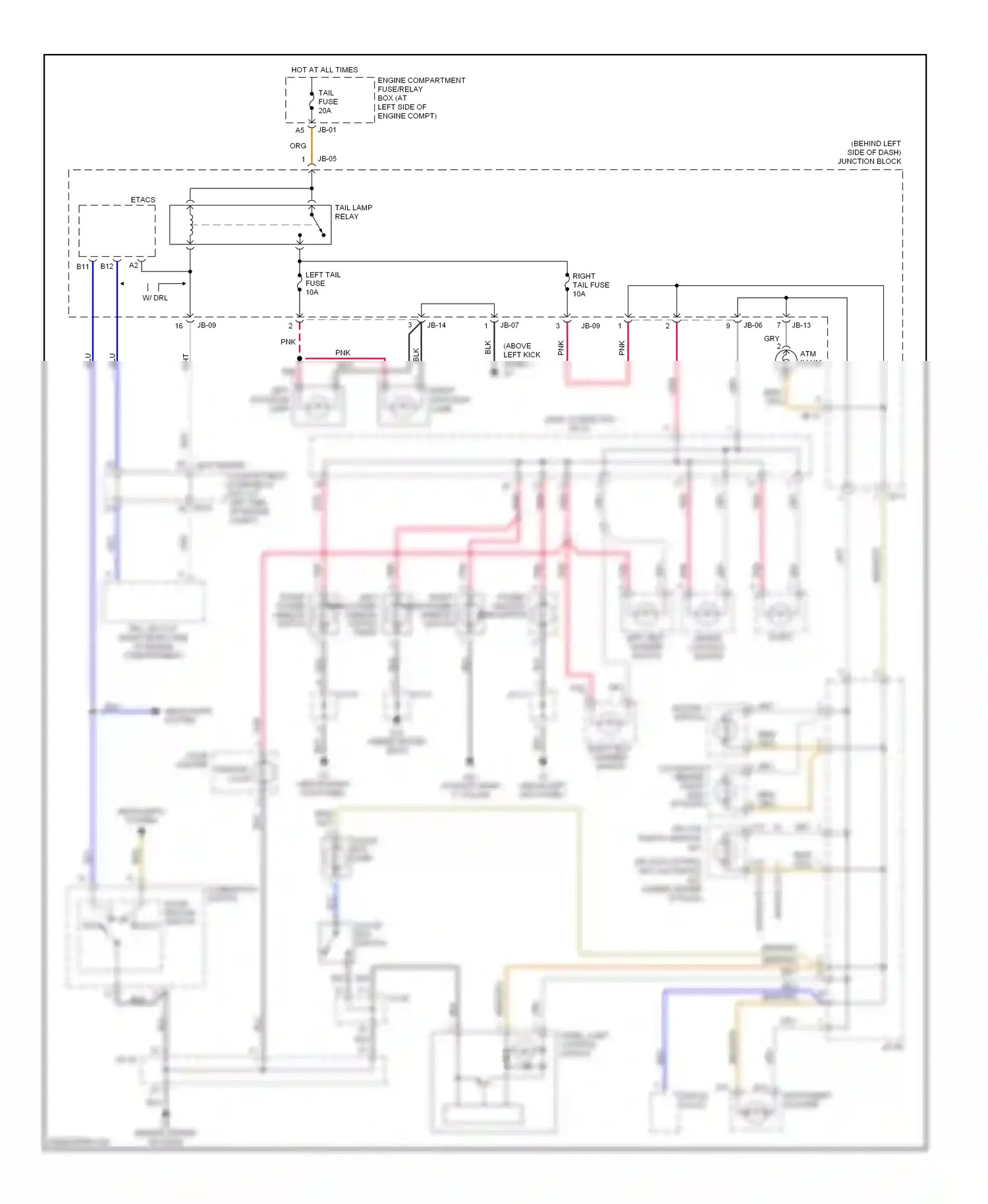 Kia Optima I facelift (2002-2005) off wiring diagram  (9 of 10)