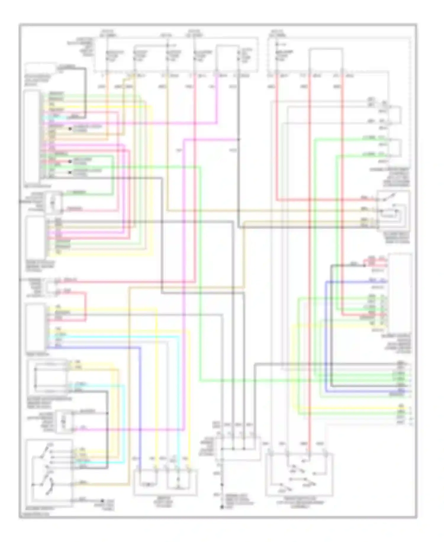 Optima Kia I (2000-2002): 2.5l, manual a/c circuit (1 of 2)