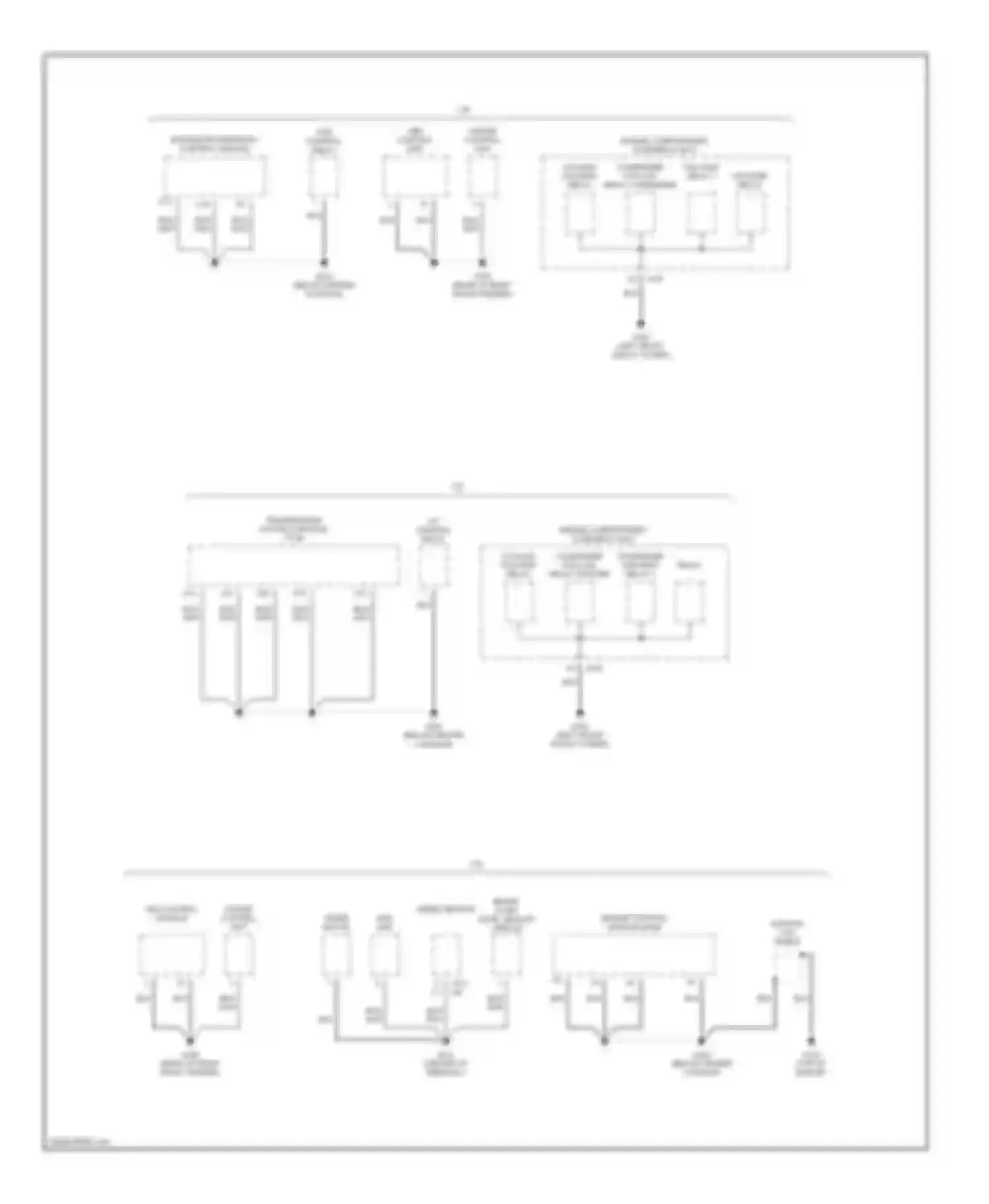 Wiring diagram abs control unit for Kia Optima I (2000-2002) (1 of 2)