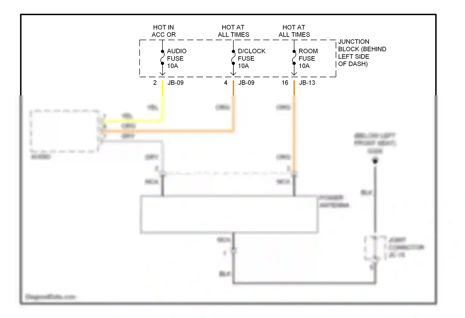 Kia Optima I (2000-2002) nca wiring diagram  (11 of 22)