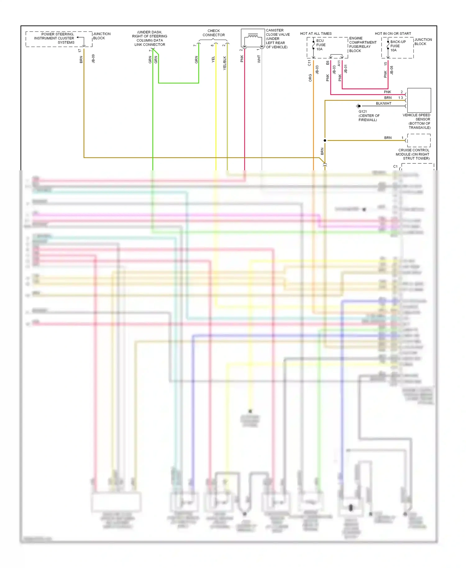 Kia Optima I (2000-2002) nca wiring diagram  (17 of 22)