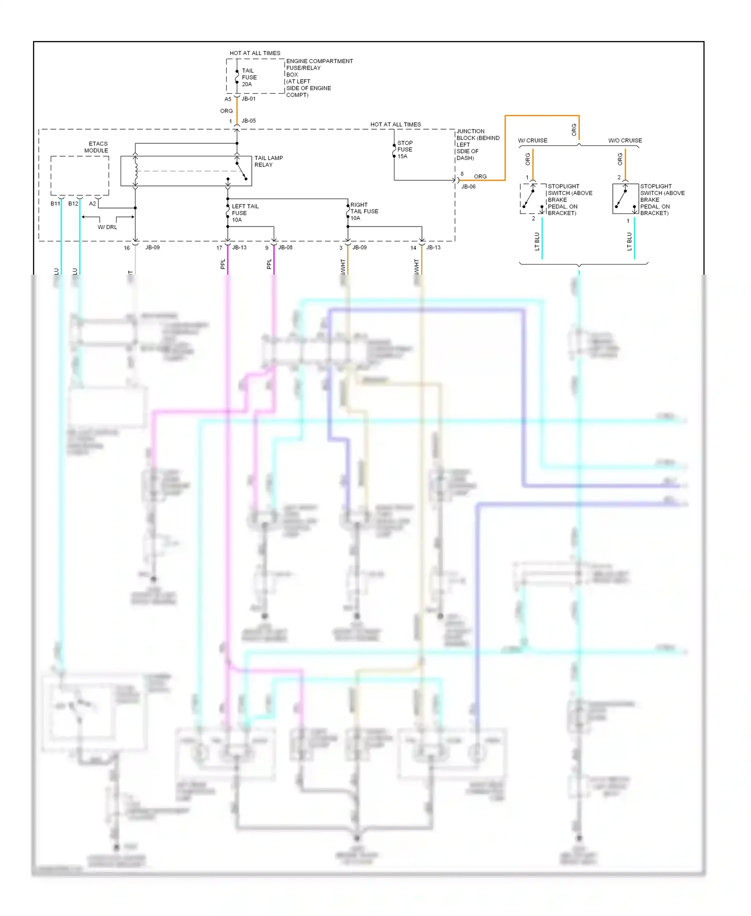 Kia Optima I (2000-2002) ppl wiring diagram  (4 of 13)