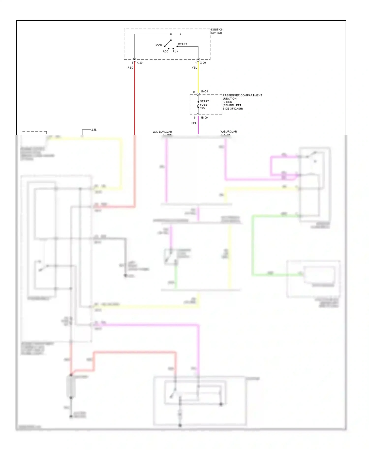 Kia Optima I (2000-2002) ppl wiring diagram  (9 of 13)