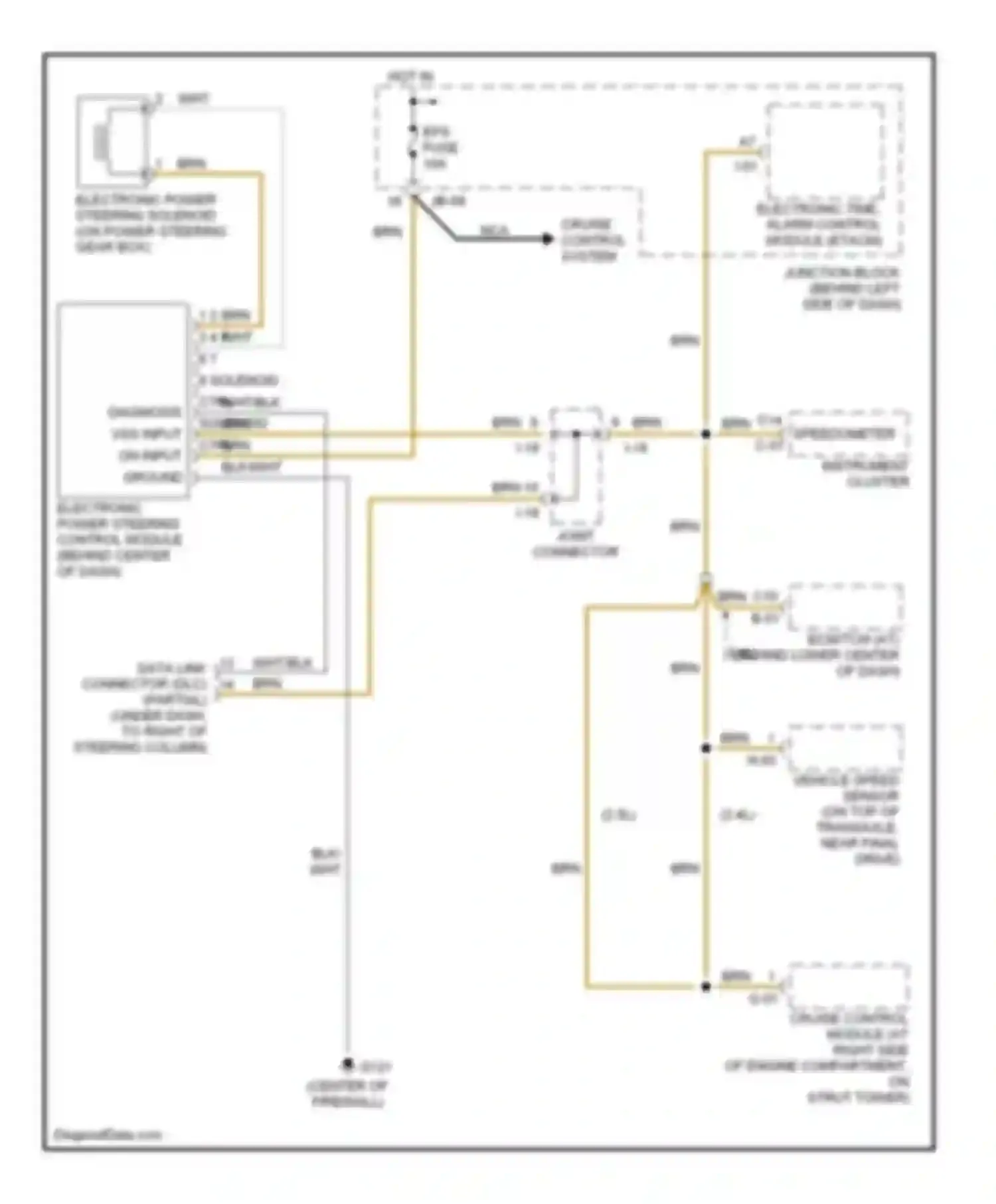 Wiring diagram wht/blk for Kia Optima I (2000-2002) (4 of 7)