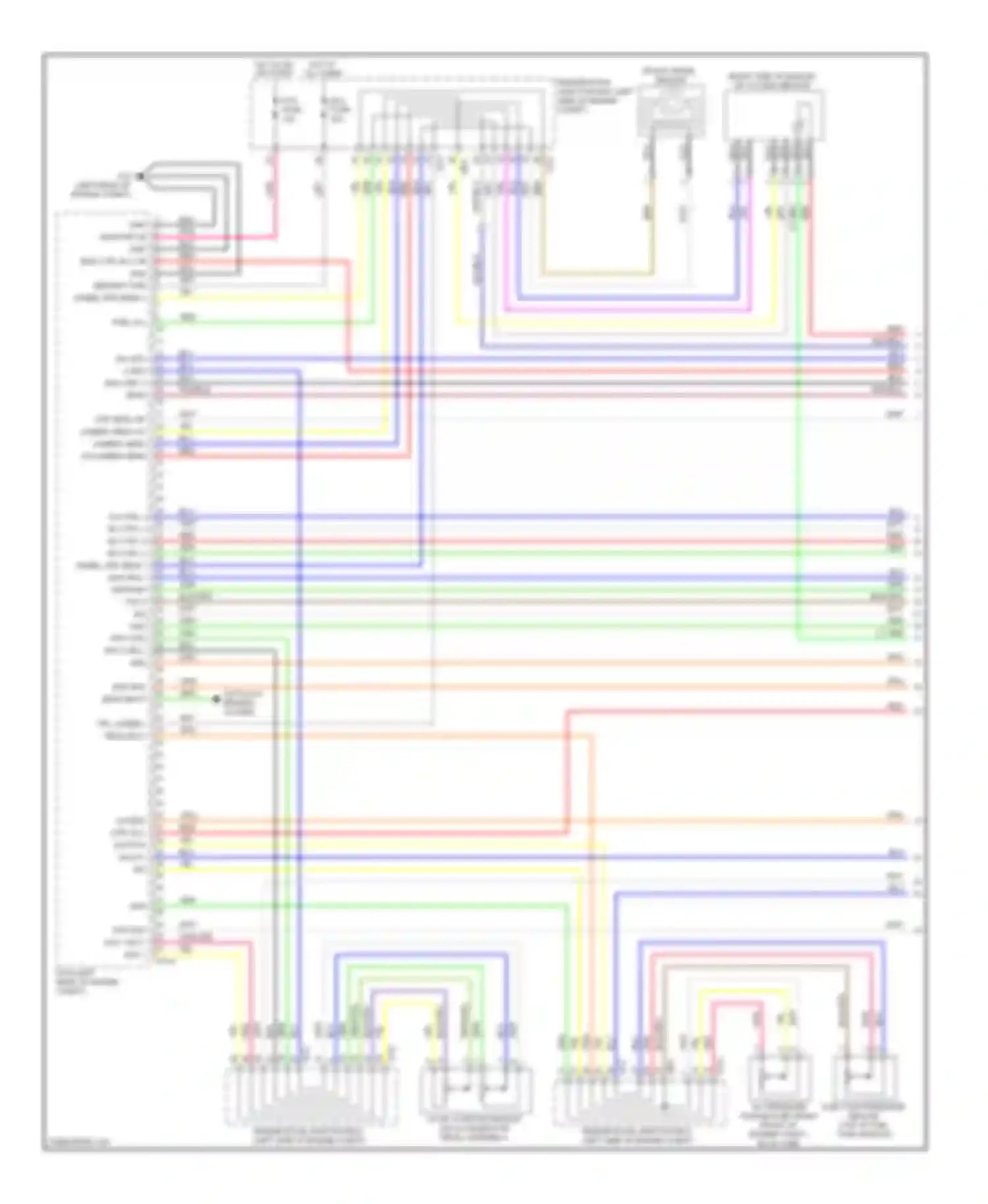 Optima Kia II facelift (2008-2010): Wiring diagram engine performance 2.4l (1 of 5)