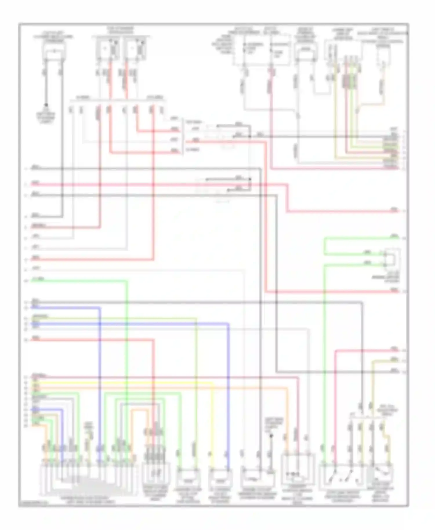 Optima Kia II facelift (2008-2010): Wiring diagram engine performance 2.4l (4 of 5)